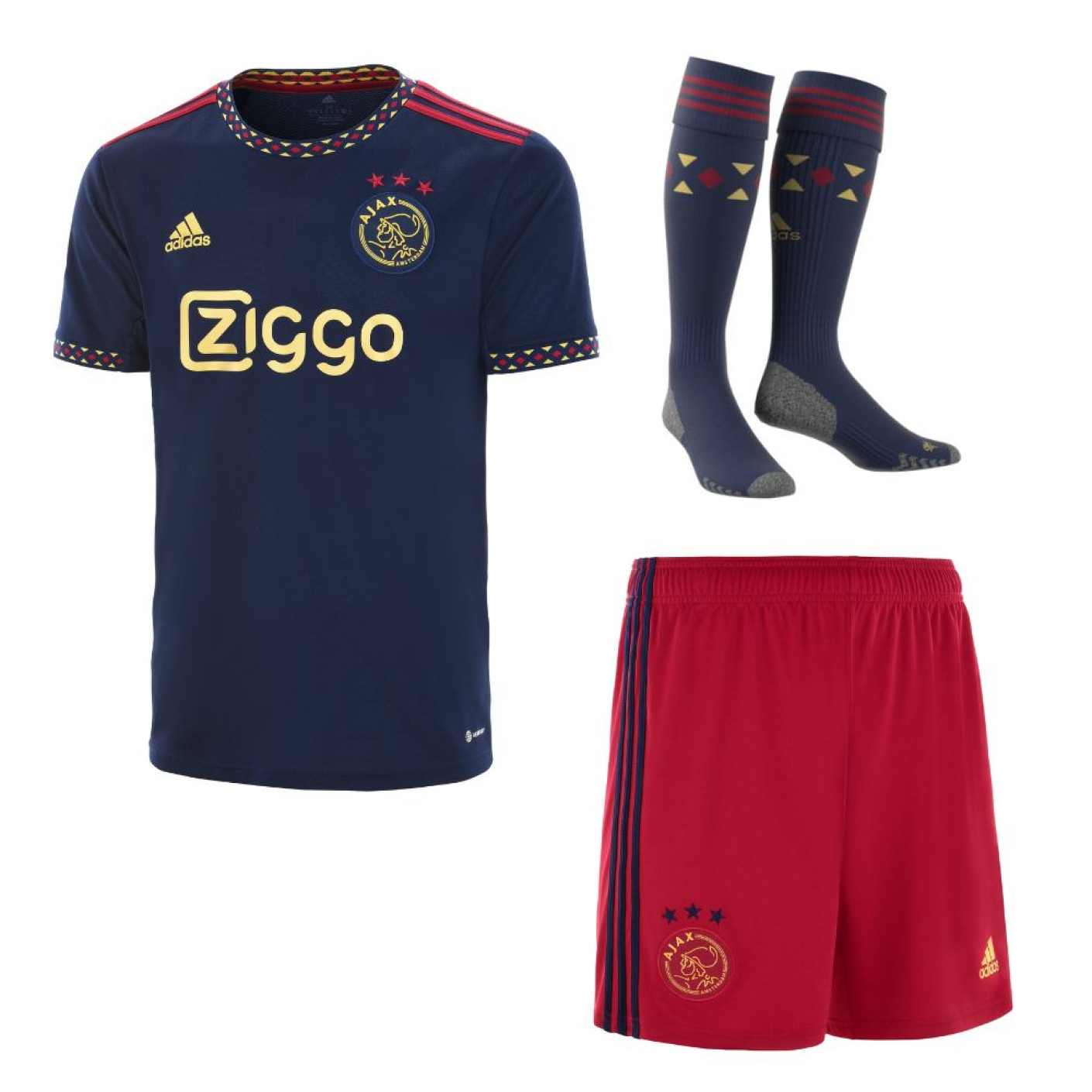 Vet Speels zweep adidas Ajax Uittenue 2022-2023