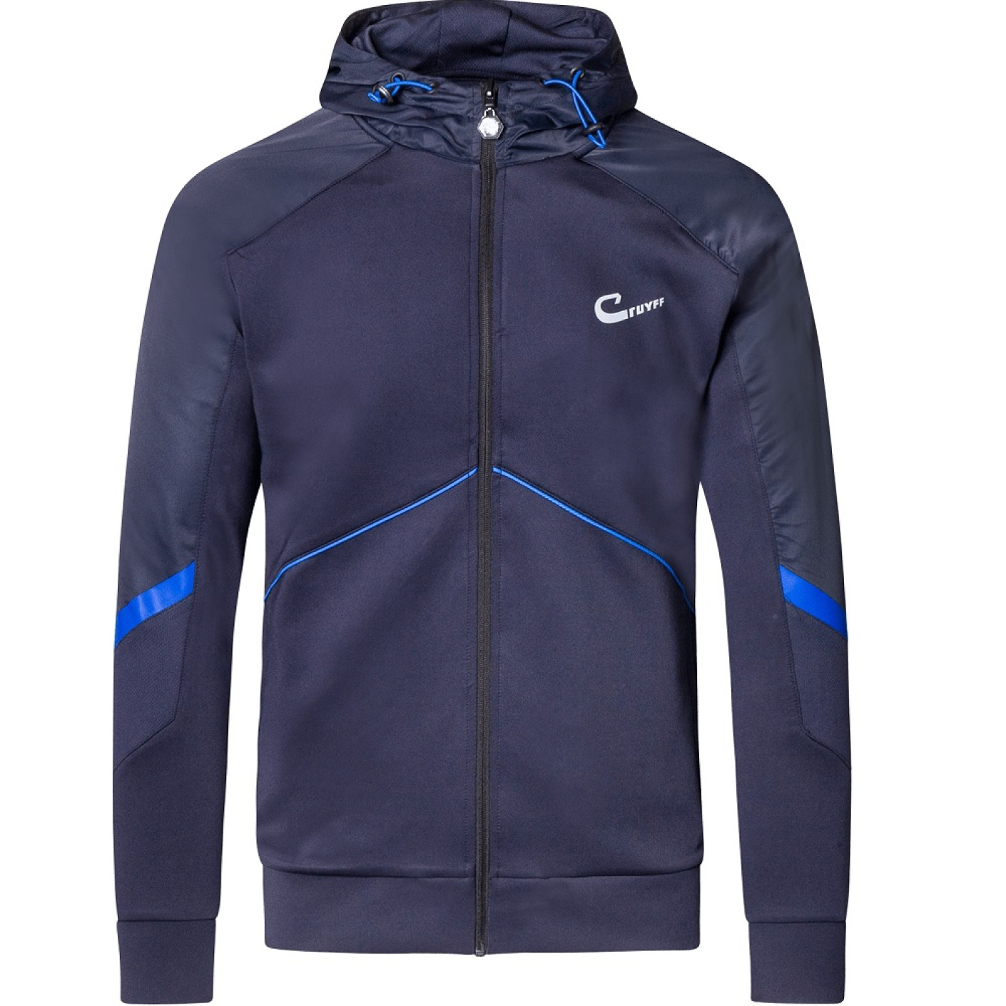 Cruyff Jacobo FZ Hoodie Donkerblauw