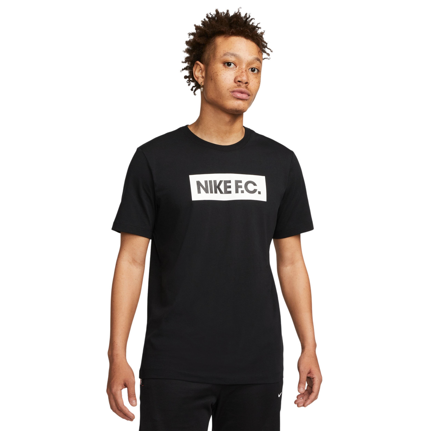 Nike F.C. T-Shirt Zwart Wit