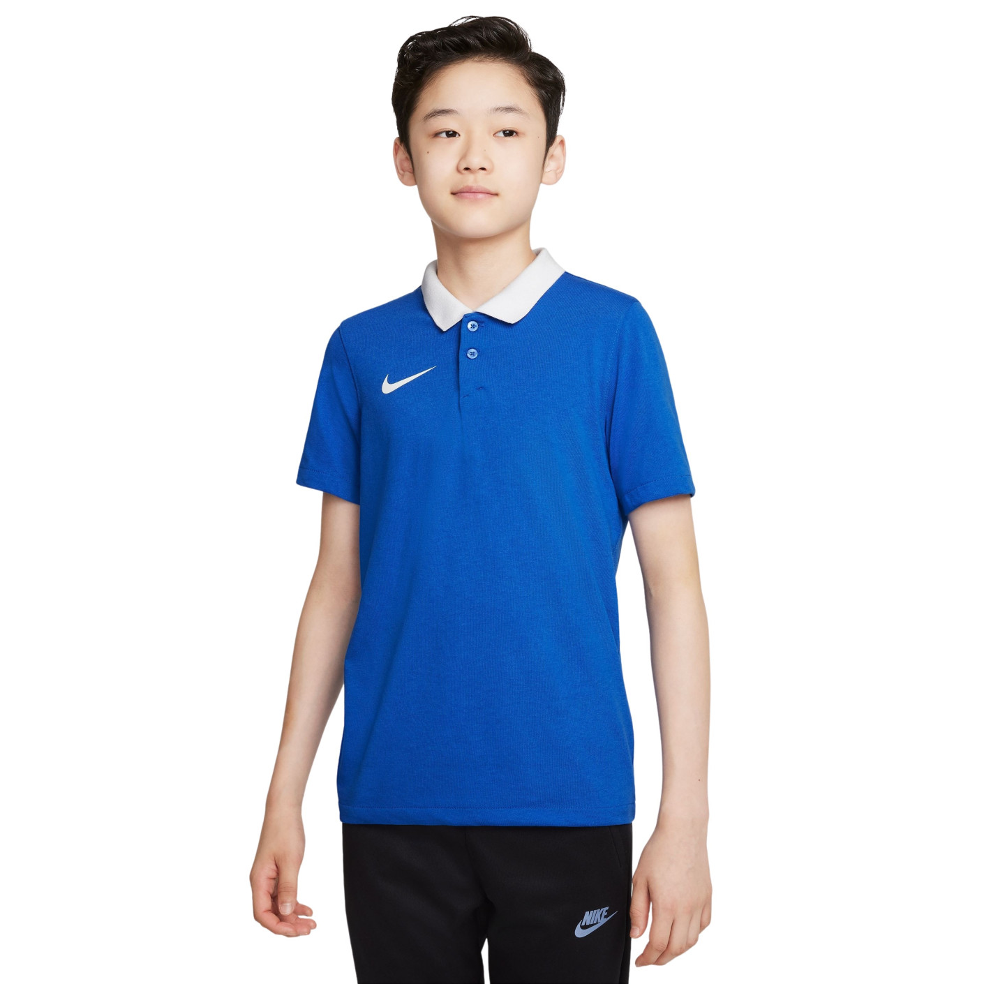 Nike Park 20 Dri-Fit Polo Kids Blauw Wit