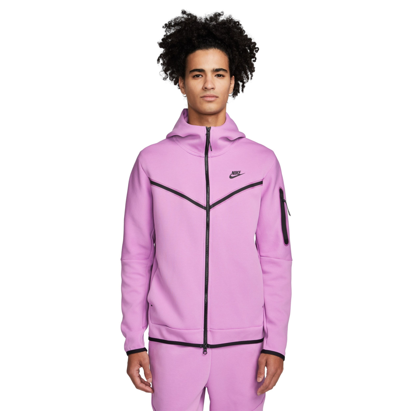 hefboom slang Victor Nike Tech Fleece Vest Roze Zwart