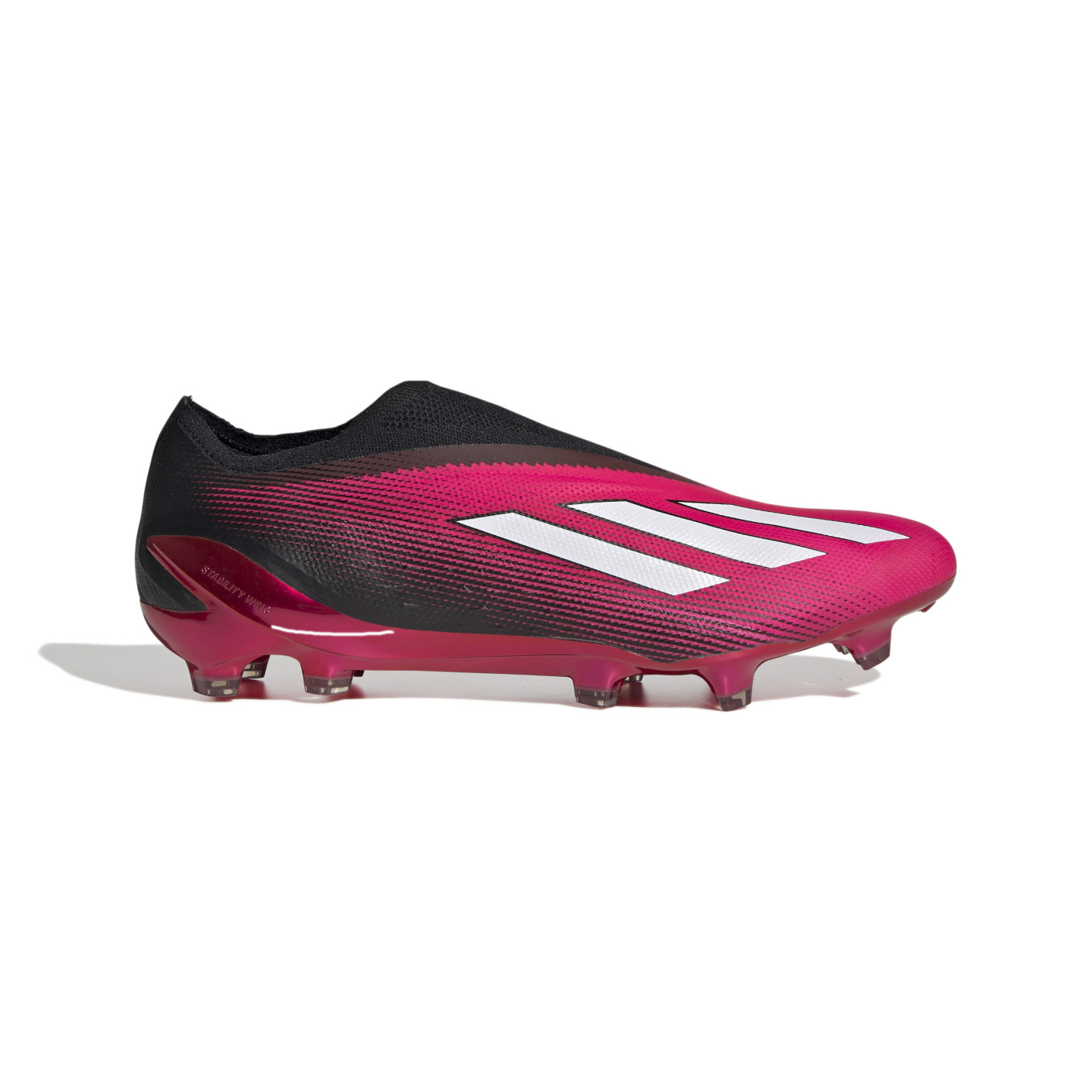 Trekker Plons Charlotte Bronte adidas X Speedportal+ Gras Voetbalschoenen (FG) Roze Zwart Wit