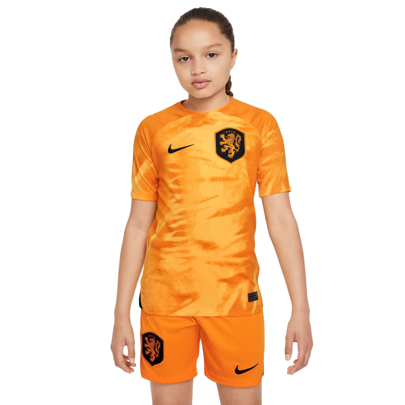 Betrokken Lee Uil Nike Nederland Thuisshirt 2022-2024 Kids