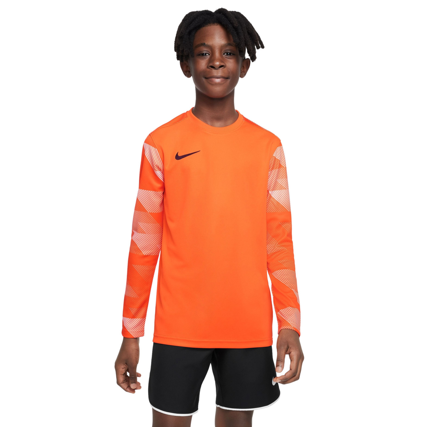 Sportschool Haringen zwavel Nike DRY PARK IV Keepersshirt Lange Mouwen Kids Oranje