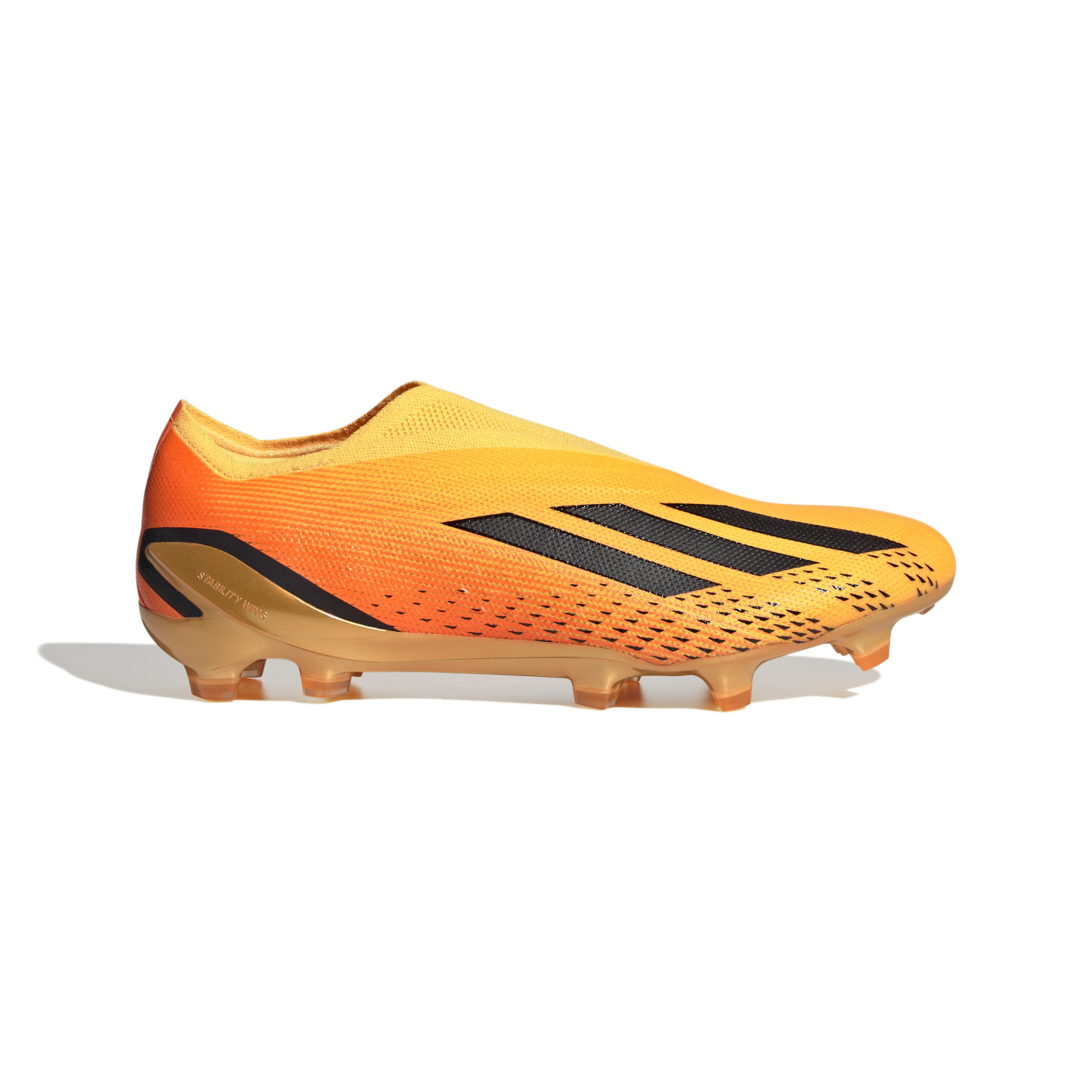 Th correct Raffinaderij adidas X Speedportal+ Gras Voetbalschoenen (FG) Oranje Zwart Goud