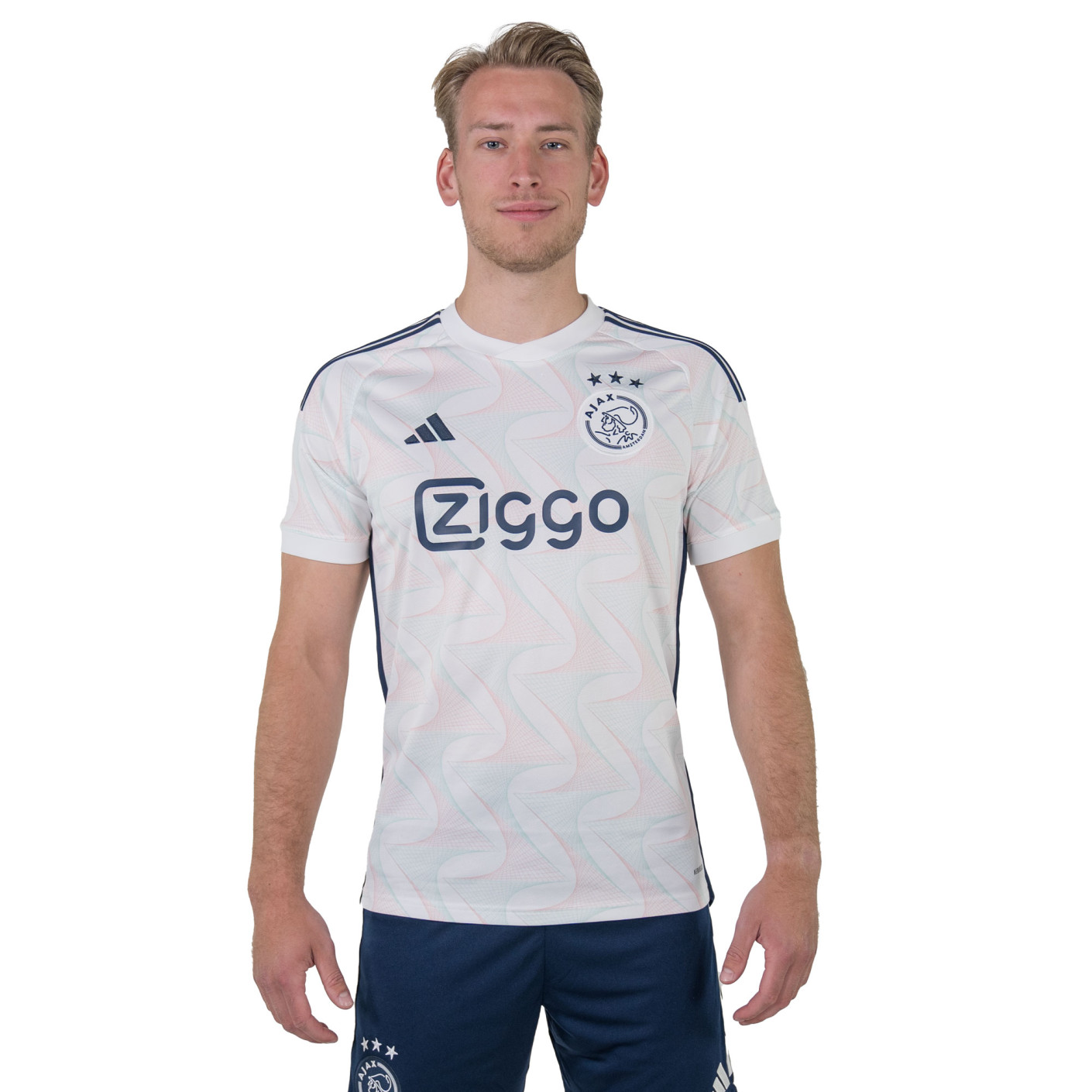 voormalig kom Schiereiland adidas Ajax Uitshirt 2023-2024