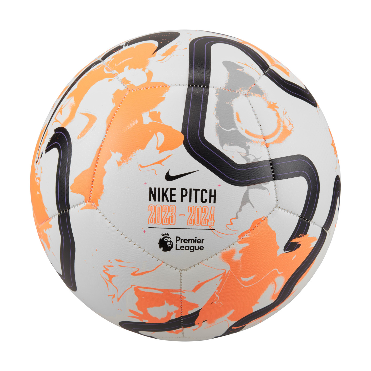 Rimpels Eigenlijk Koloniaal Nike Premier League Pitch Voetbal Maat 5 2023-2024 Wit Oranje Zwart