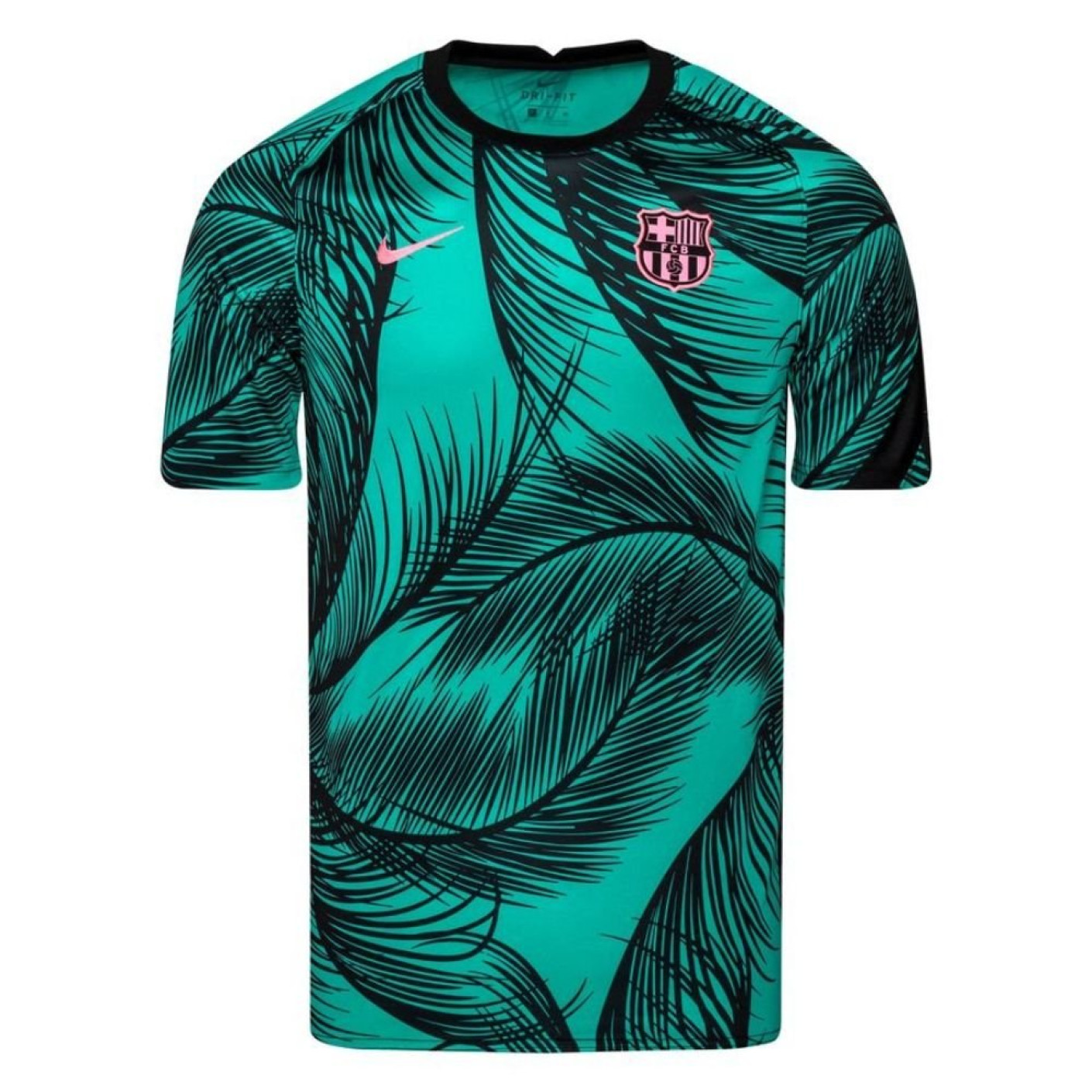 Boos tennis Sluier Nike FC Barcelona Dry Trainingsshirt Pre Match 2020-2021 Kids Groen