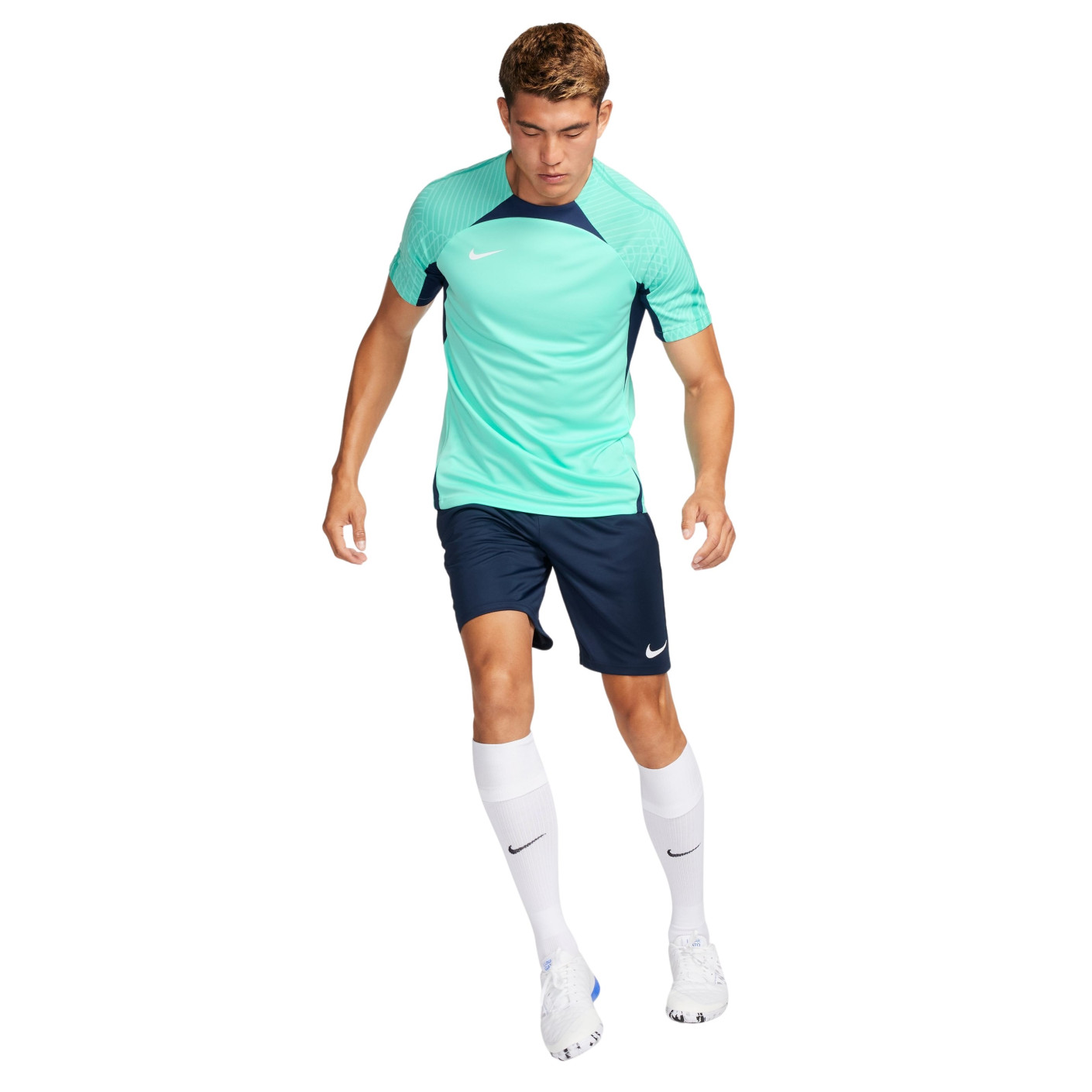 Nike Strike 23 Trainingsset Turquoise Donkerblauw Wit