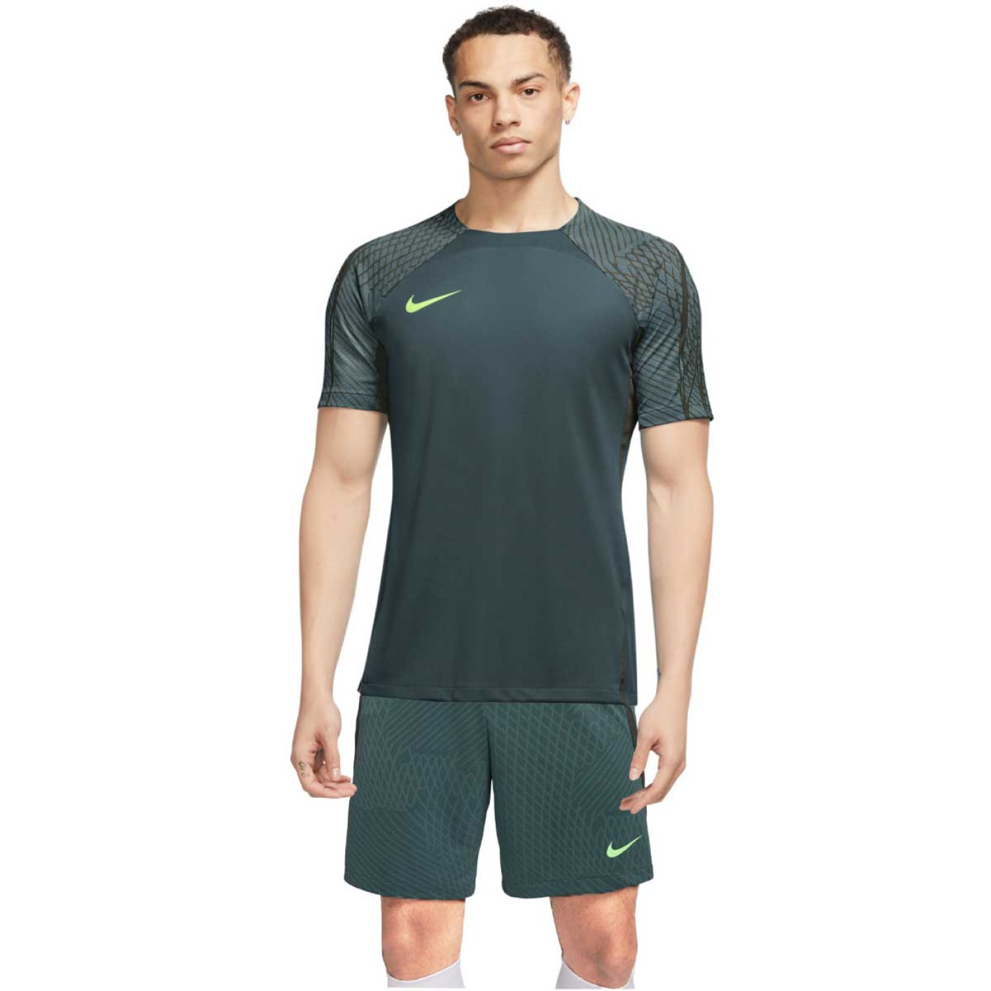 Nike Strike 23 Trainingsset Donkergroen Felgroen