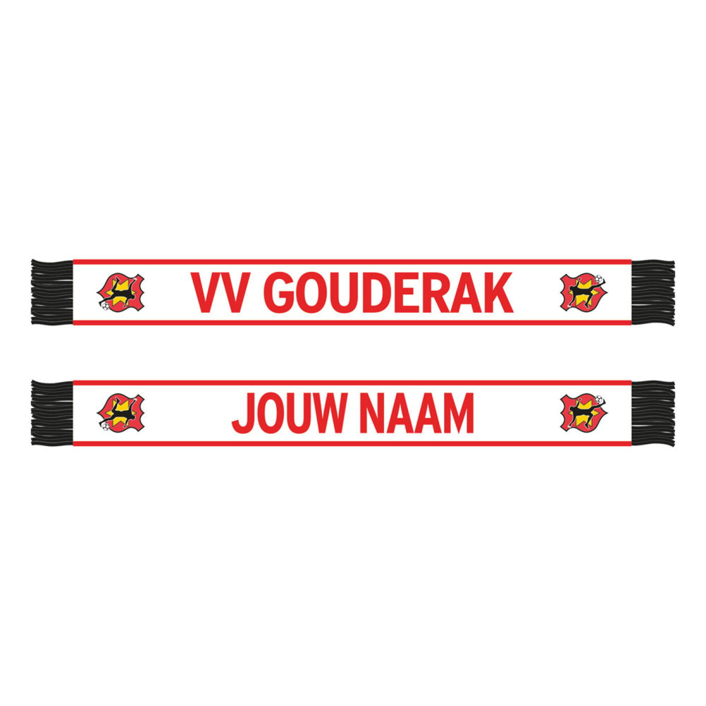 VV Gouderak Sjaal Gepersonaliseerd