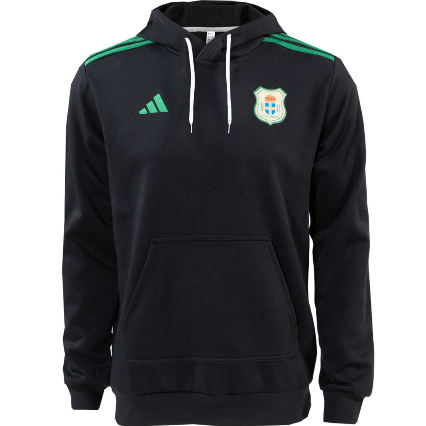 adidas PEC Zwolle Hoodie Retro Zwart Groen