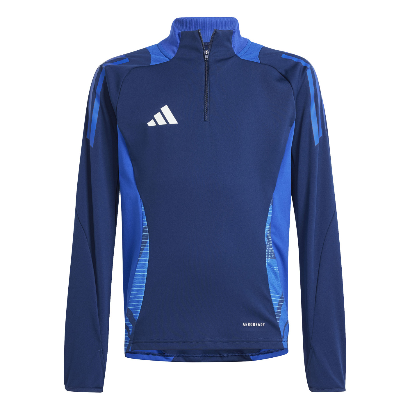 adidas Tiro 24 Competition Trainingstrui 1/4-Zip Kids Donkerblauw Blauw