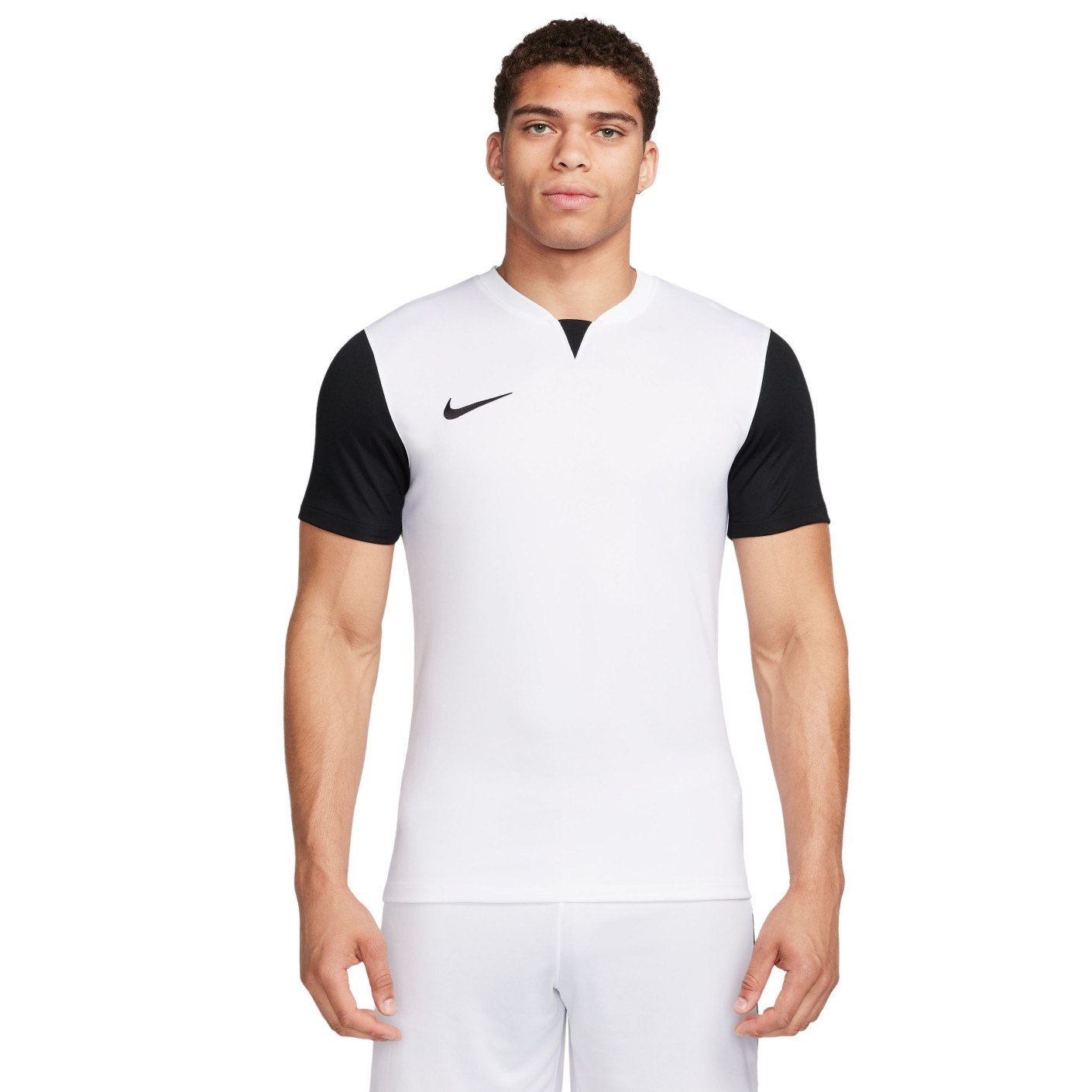 Nike Dri-Fit Trophy V Trainingsshirt Wit Zwart