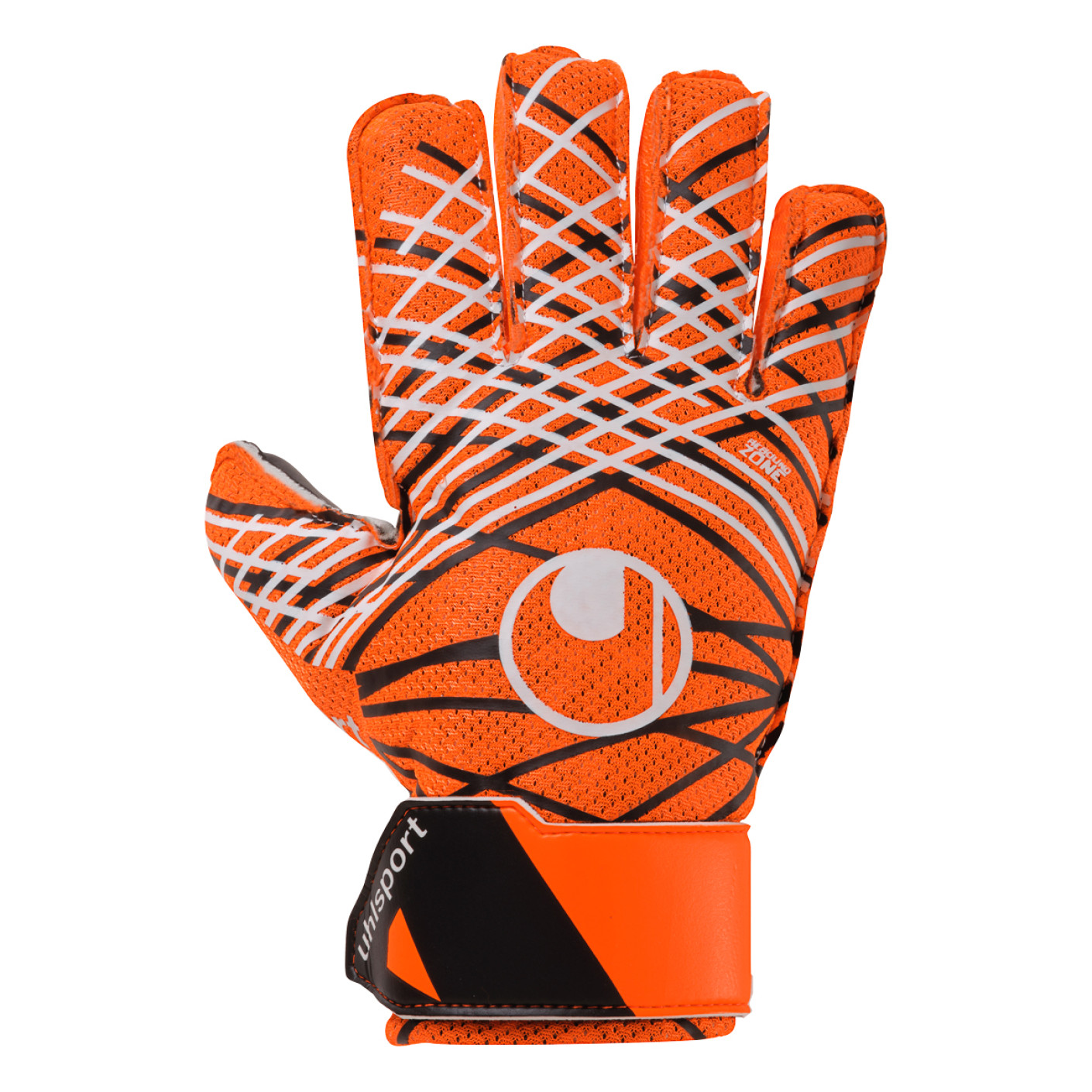 Uhlsport Starter Resist+ Keepershandschoenen Oranje Zwart Wit