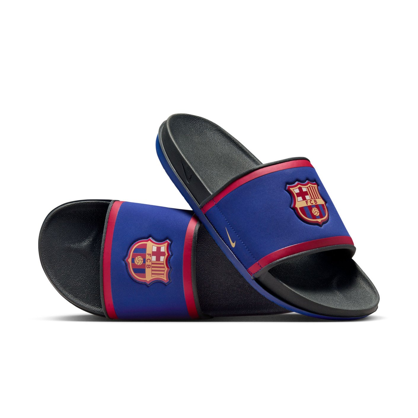 Nike FC Barcelona Slippers 2024-2025 Blauw Rood Goud