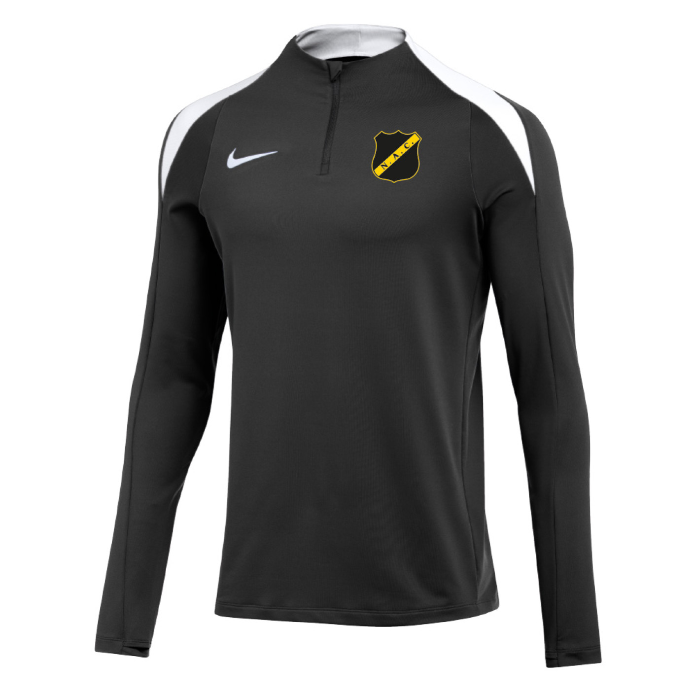 Nike NAC Breda Trainingstrui 2024-2025 Zwart Wit