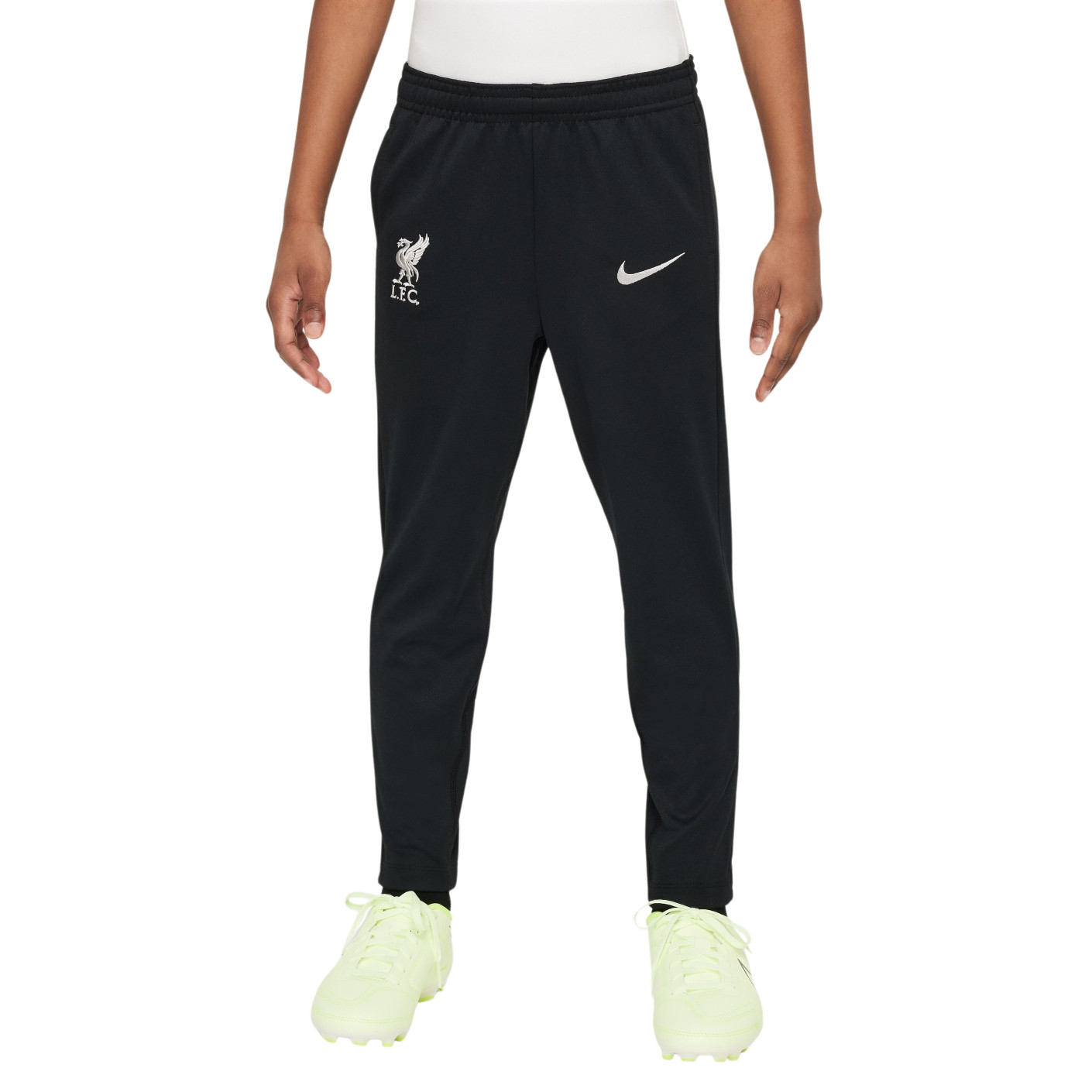 Nike Liverpool Academy Pro Trainingsbroek 2024-2025 Kleuters Zwart Wit