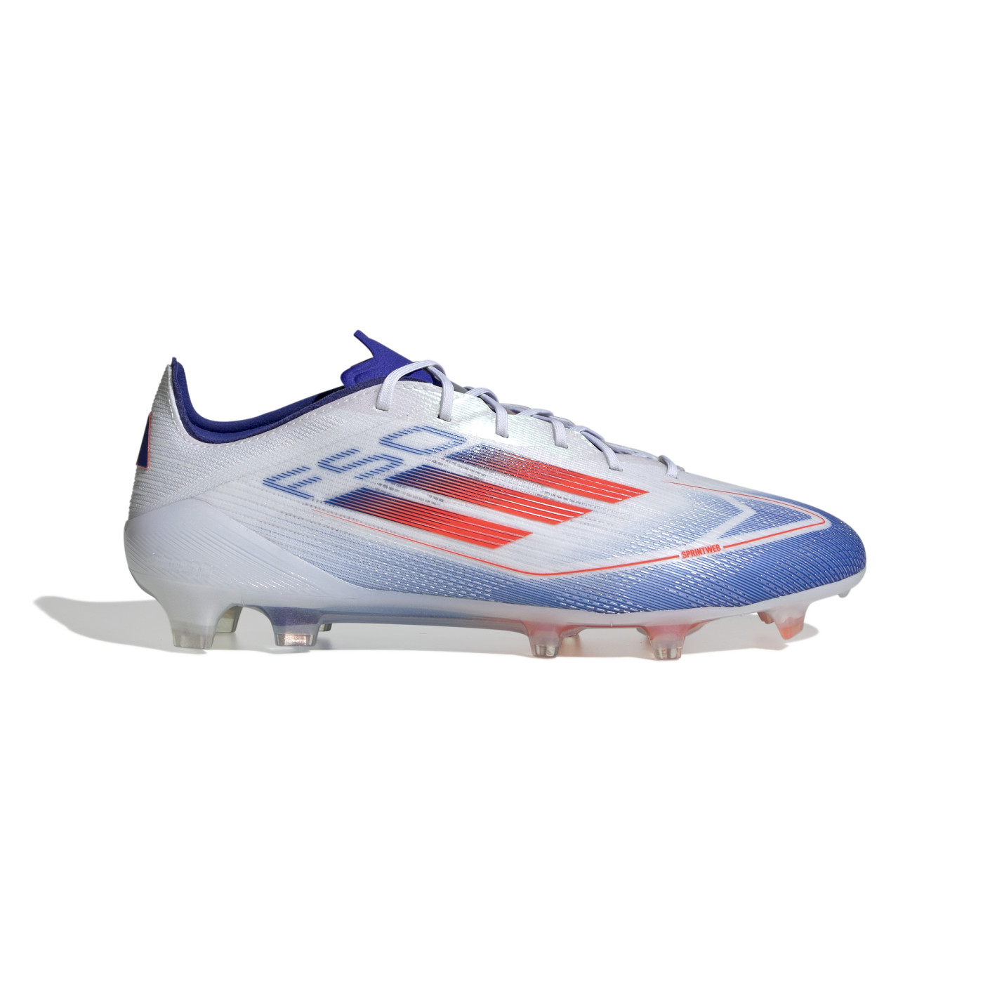 adidas F50 Elite Gras Voetbalschoenen (FG) Wit Rood Blauw