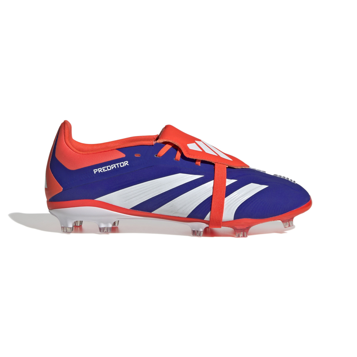 adidas Predator Elite FT Gras Voetbalschoenen (FG) Kids Blauw Wit Rood