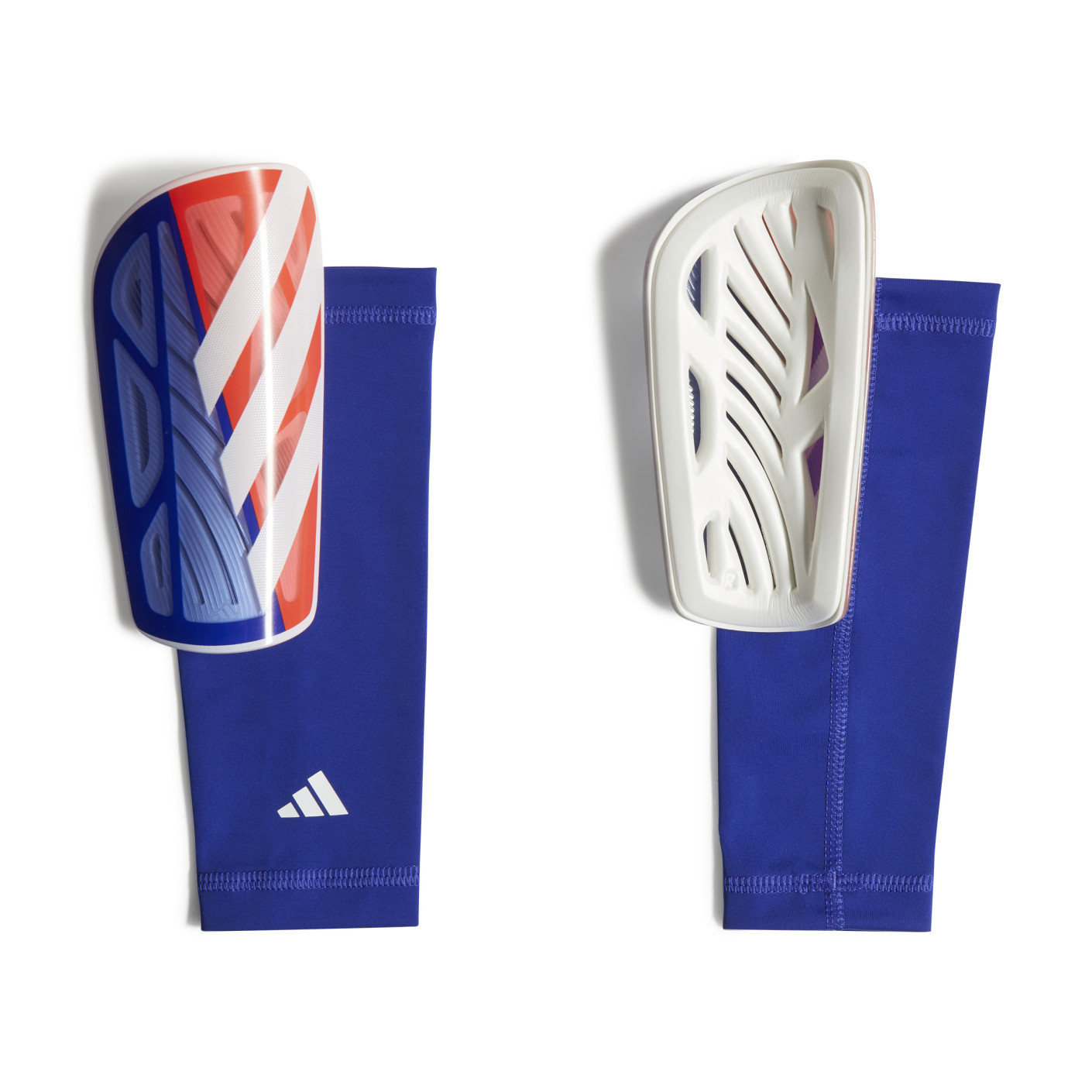 adidas Tiro League Scheenbeschermers Volwassenen/Kids Blauw Rood Wit