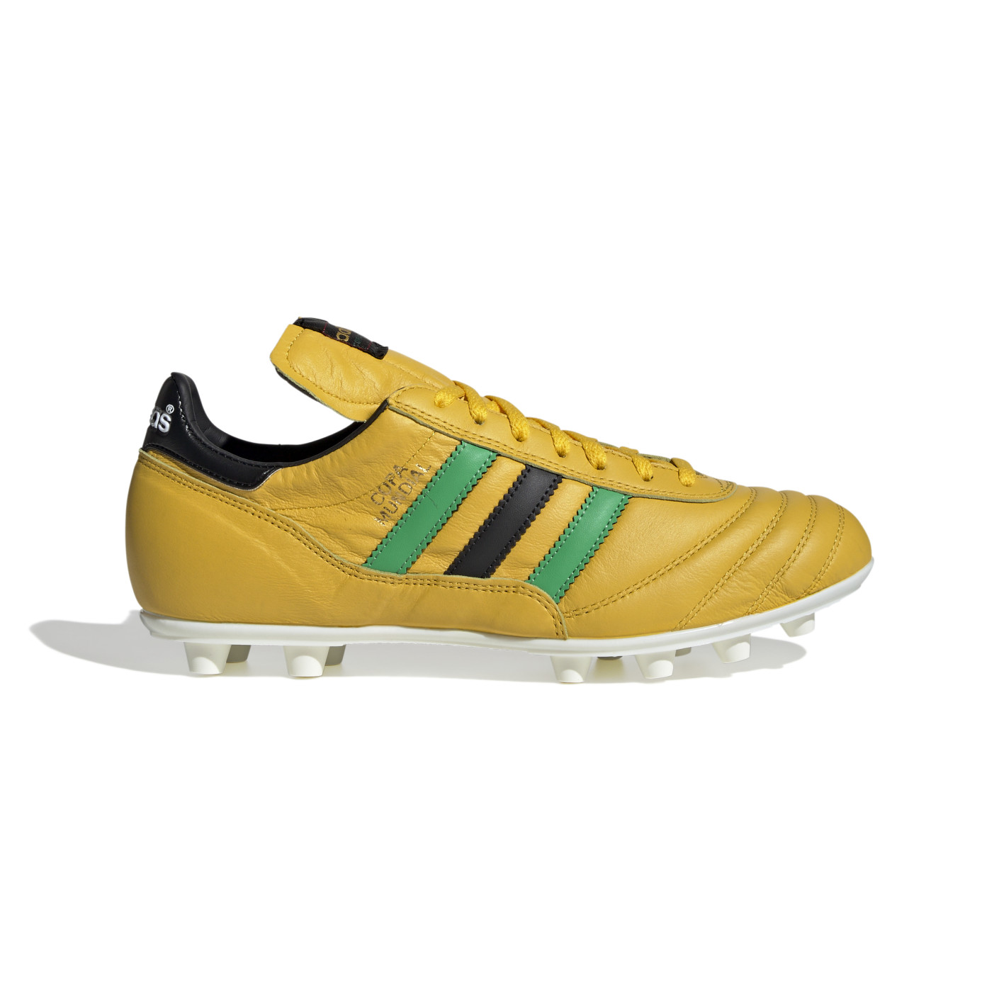 adidas Copa Mundial Jamaica Gras Voetbalschoenen (FG) Geel Zwart Groen