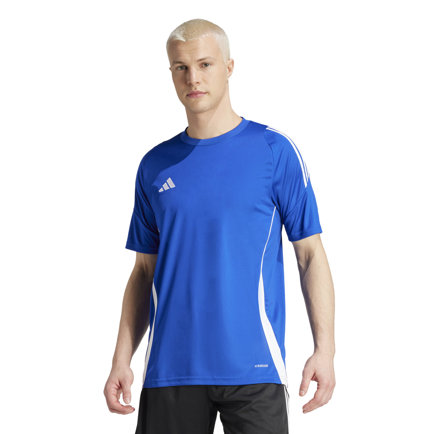 adidas Tiro 24 Trainingsshirt Blauw Wit