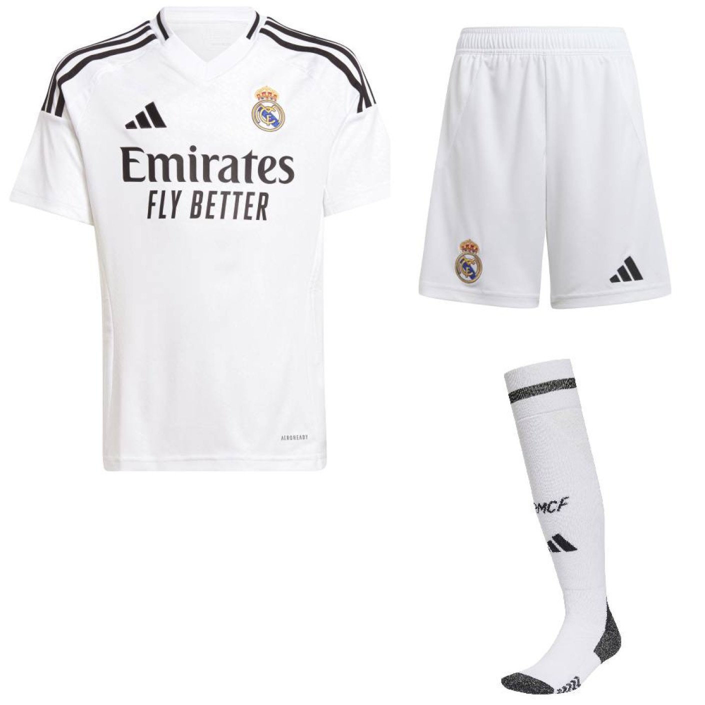 adidas Real Madrid Thuistenue 2024-2025 Kids