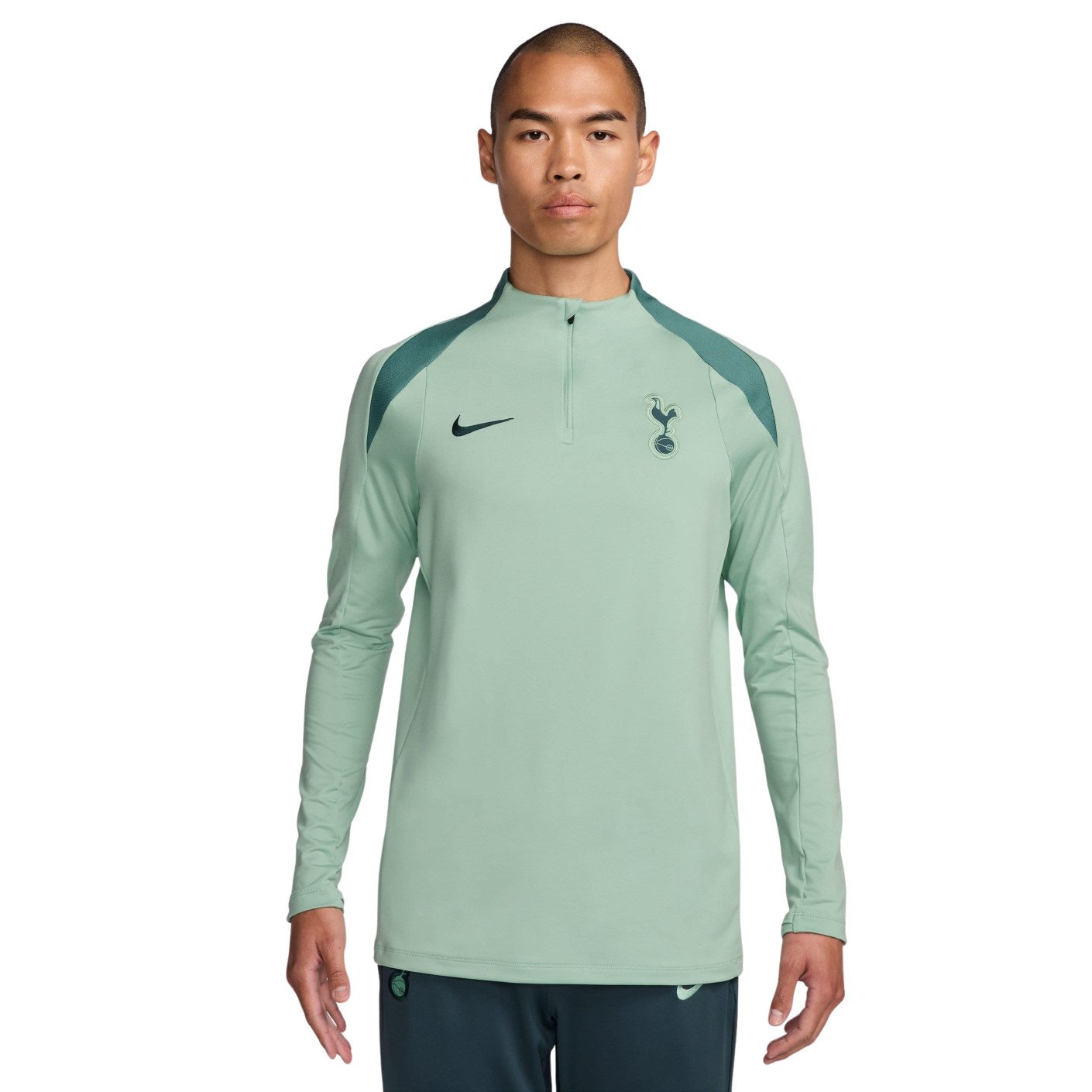 Nike Tottenham Hotspur Strike Trainingstrui 2024-2025 Lichtgroen Groen