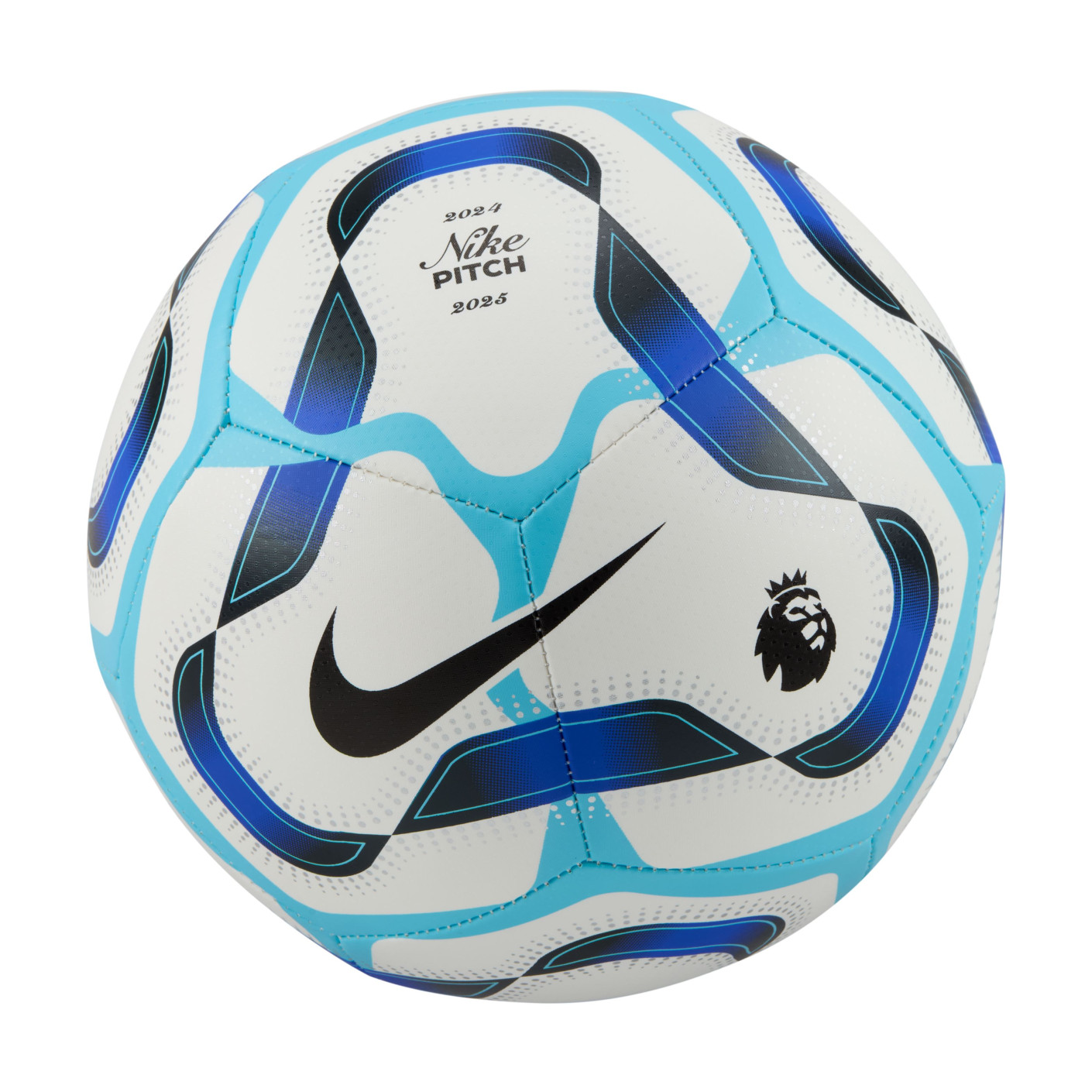 Nike Premier League Pitch Voetbal Maat 5 2024-2025 Wit Lichtblauw Donkerblauw