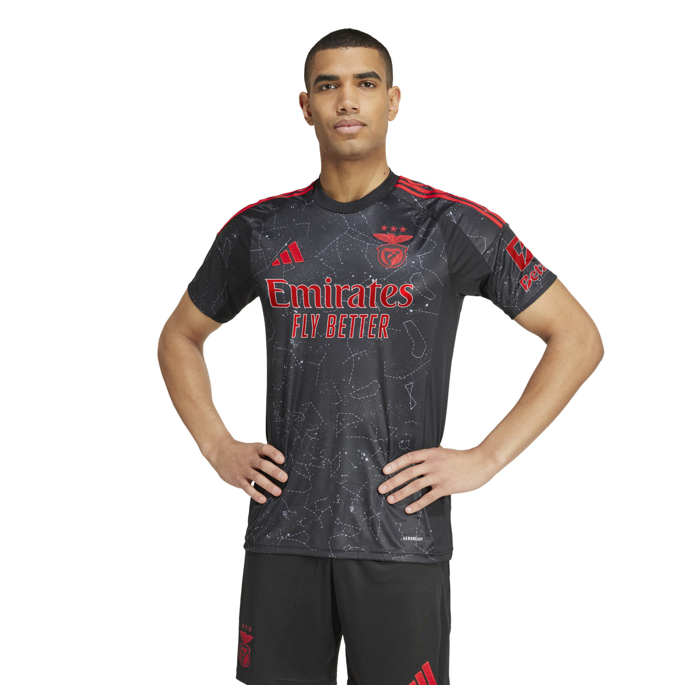 adidas Benfica Uitshirt 2024-2025