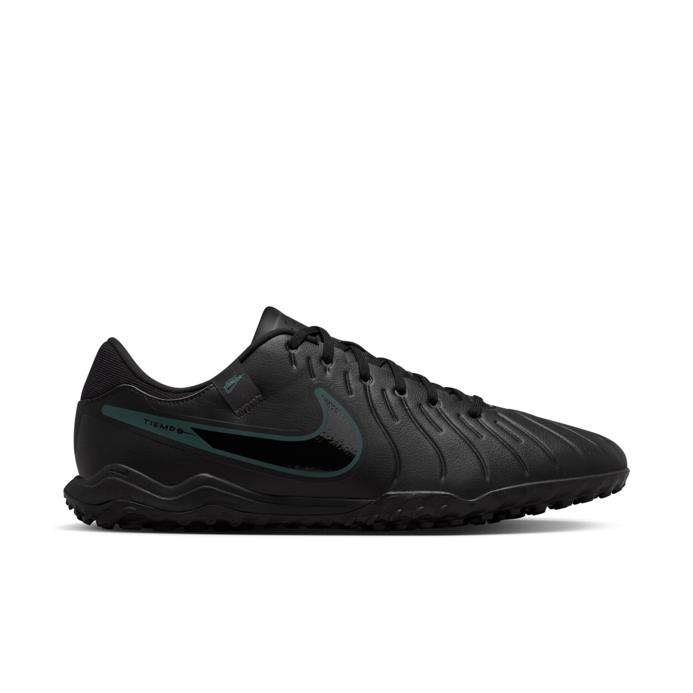 Nike Tiempo Legend 10 Academy Turf Voetbalschoenen TF Zwart Donkergroen