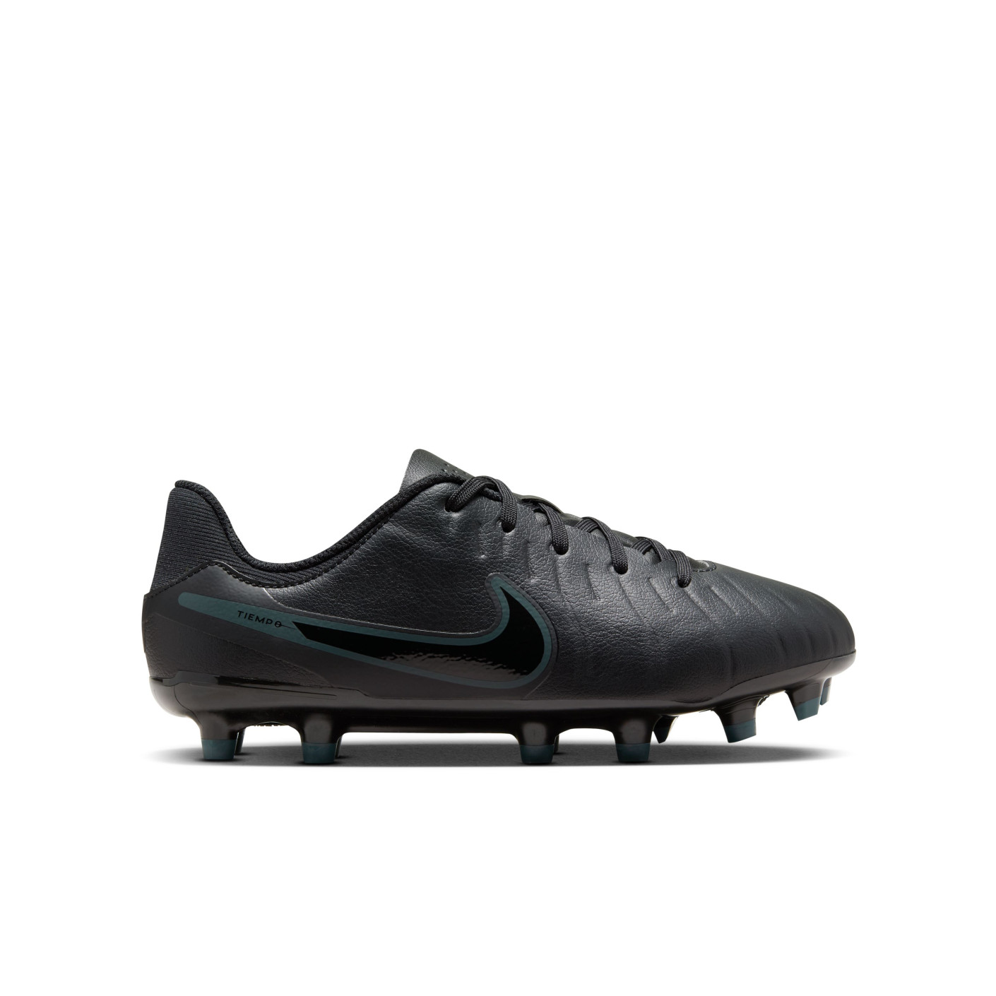 Nike Tiempo Legend 10 Academy Gras / Kunstgras Voetbalschoenen (MG) Kids Zwart Donkergroen