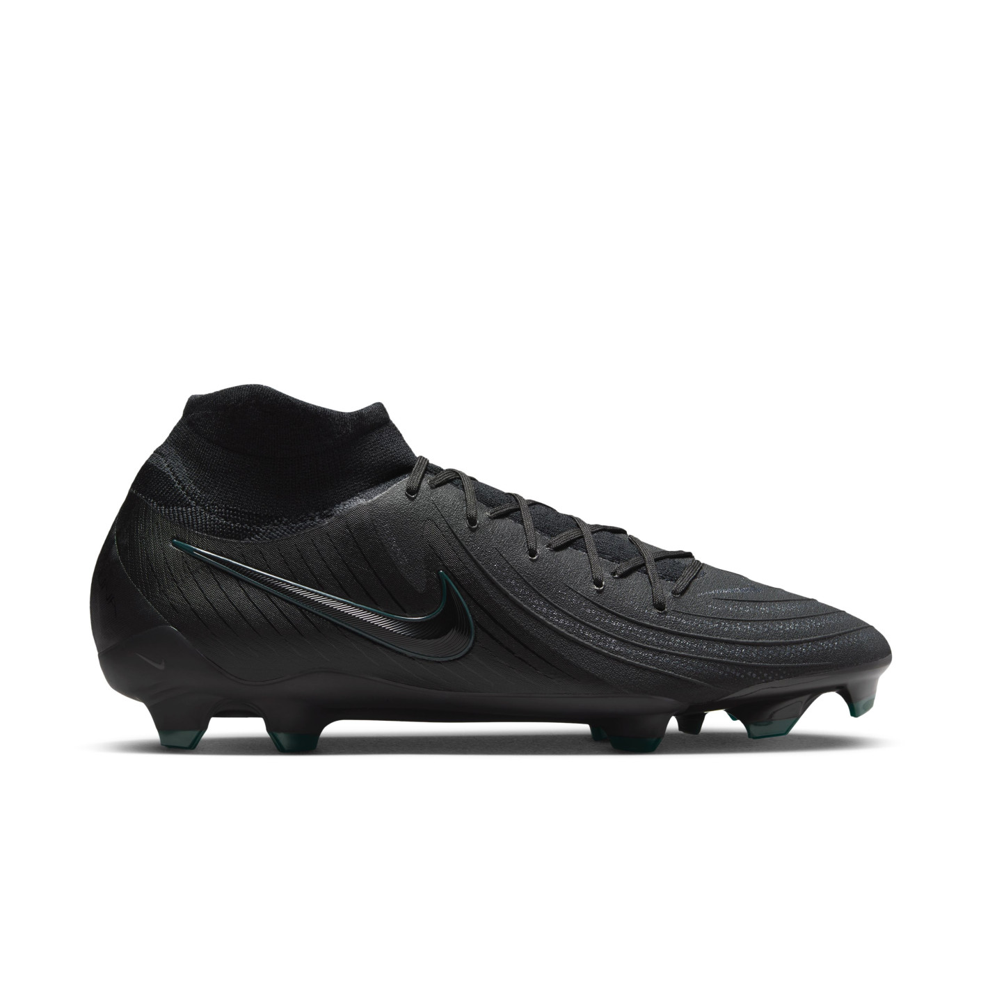 Nike Phantom Luna II Pro Gras Voetbalschoenen (FG) Zwart Donkergroen