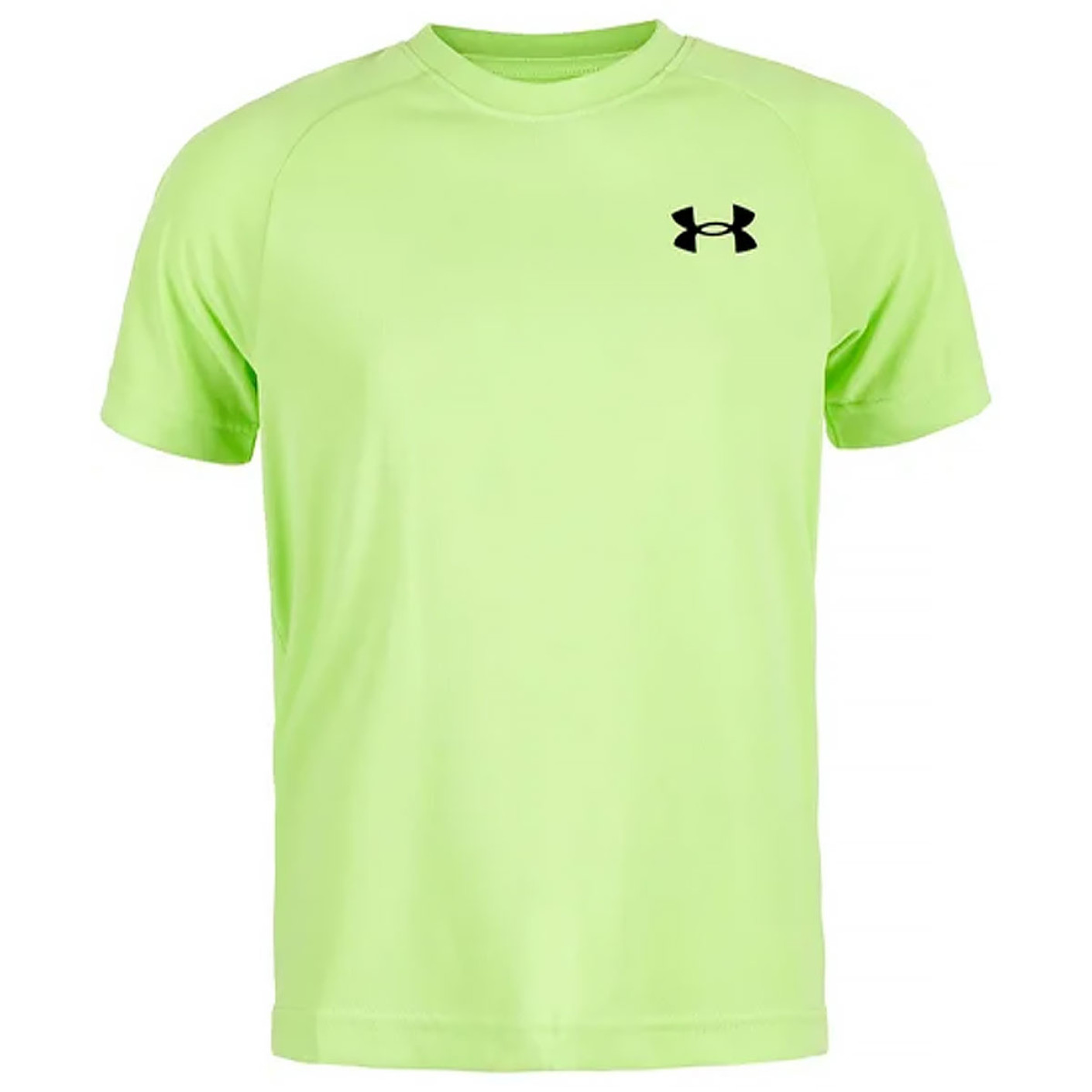 Under Armour Tech 2.0 Trainingsshirt Kids Felgroen Zwart