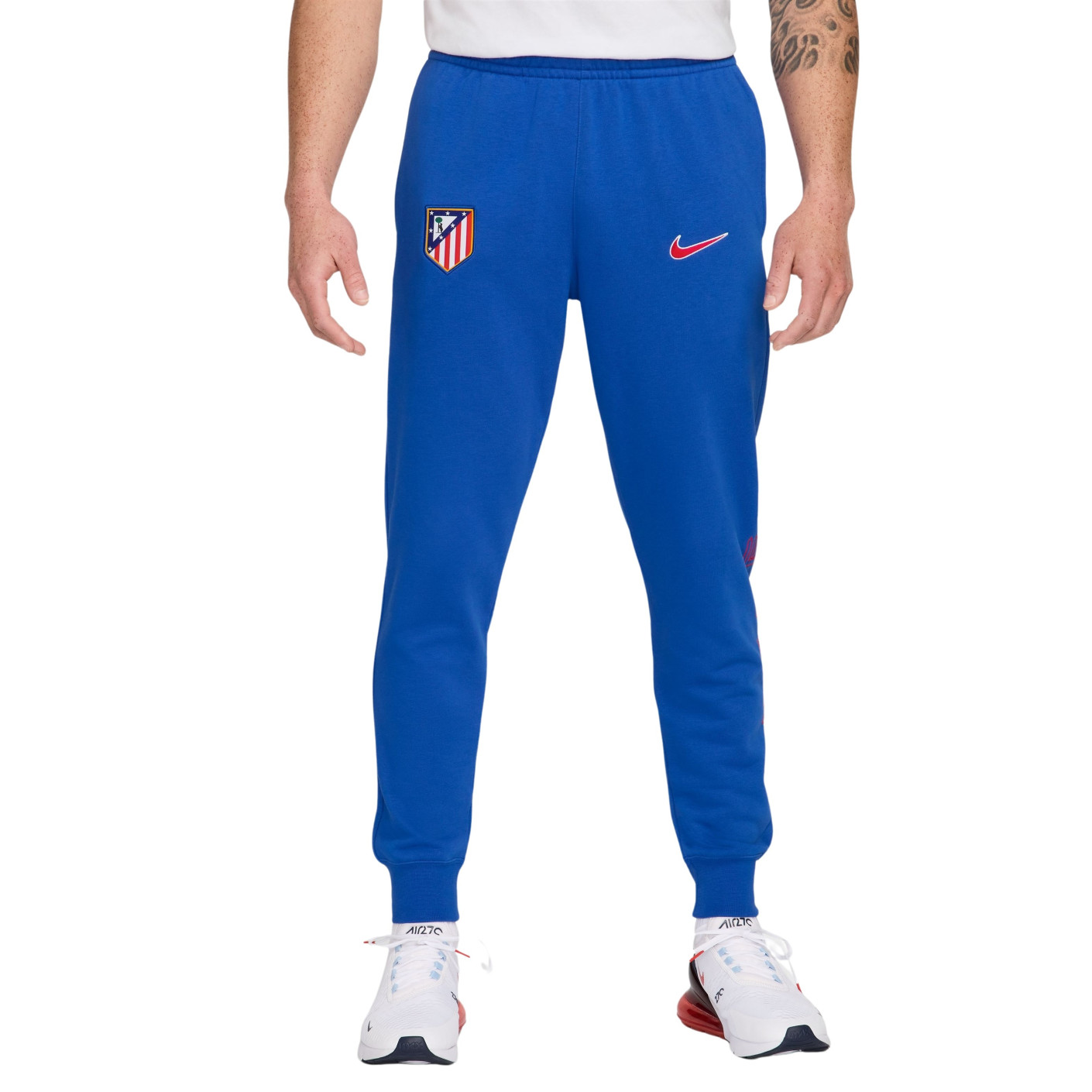 Nike Atletico Madrid Club Joggingbroek 2024-2025 Blauw Rood