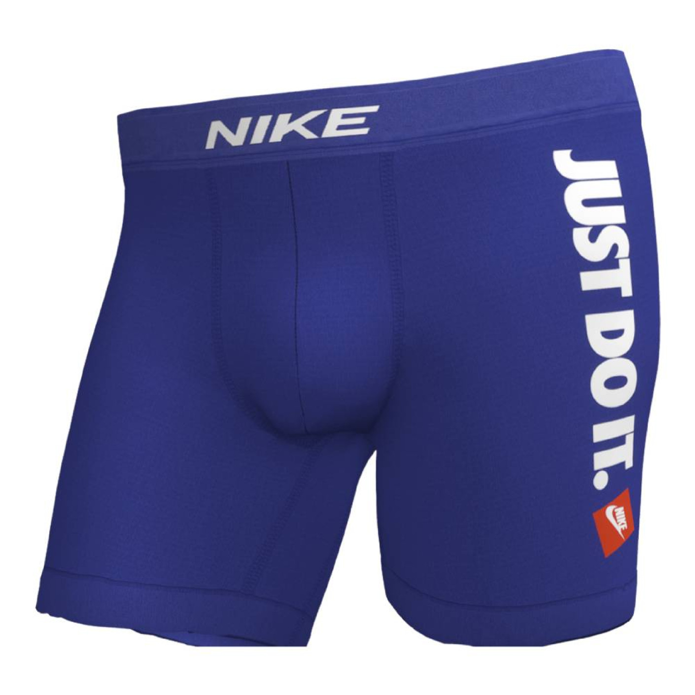 Nike Everyday Cotton Boxershort Brief Blauw Wit