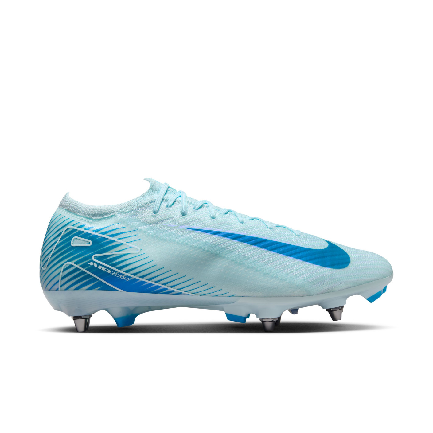 Nike Zoom Mercurial Vapor 16 Elite IJzeren-Nop Voetbalschoenen (SG) Lichtblauw Blauw