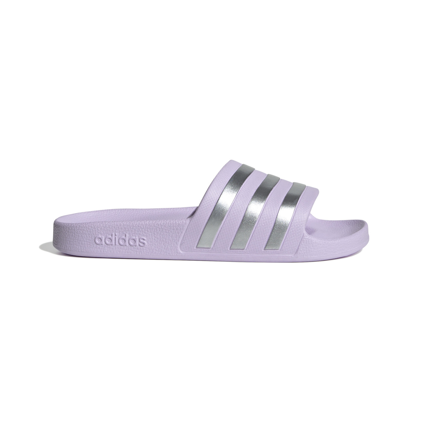 adidas Adilette Aqua Slippers Paars Zilver