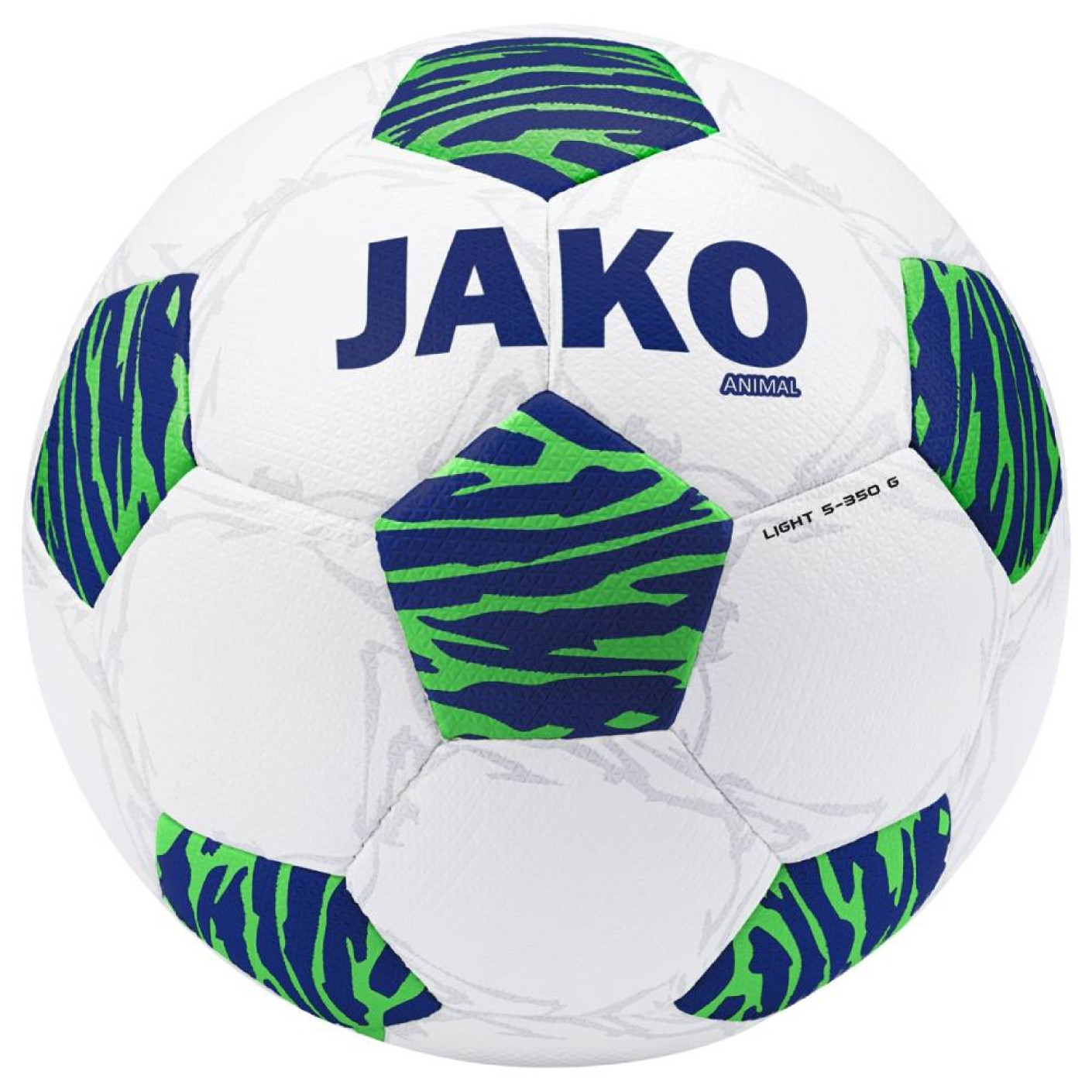 JAKO Animal Voetbal Wit Donkerblauw Groen