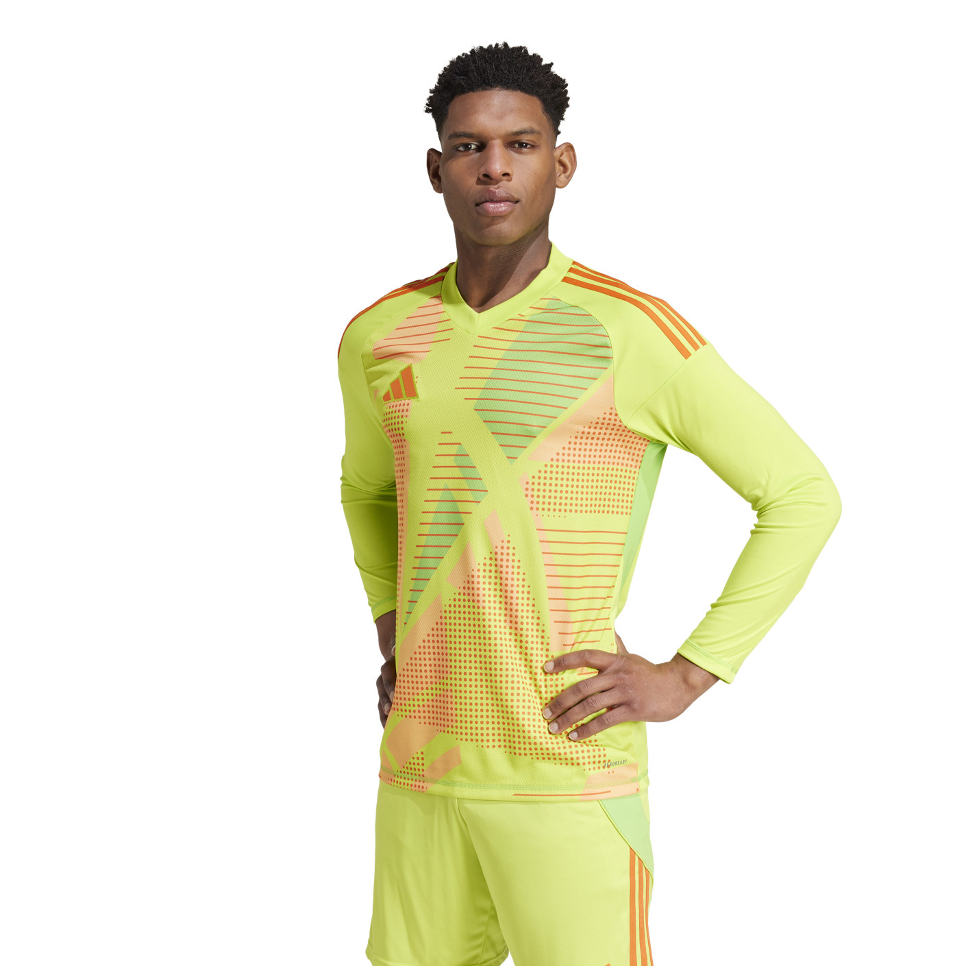 adidas Tiro 24 Competition Keepersshirt Lange Mouwen Geel