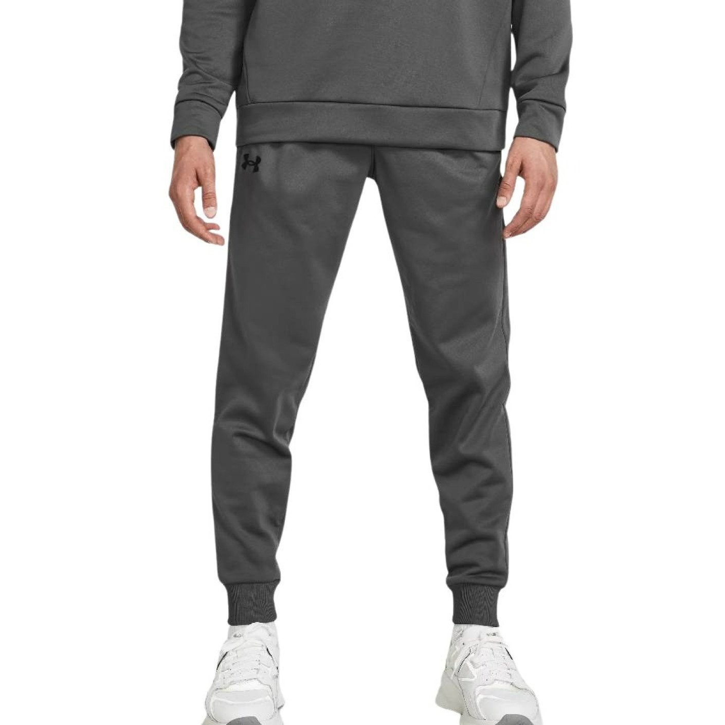 Under Armour Fleece Joggingbroek Grijs Zwart