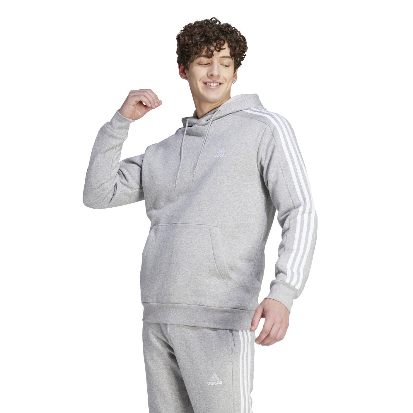 Adidas hoodie grijs deals