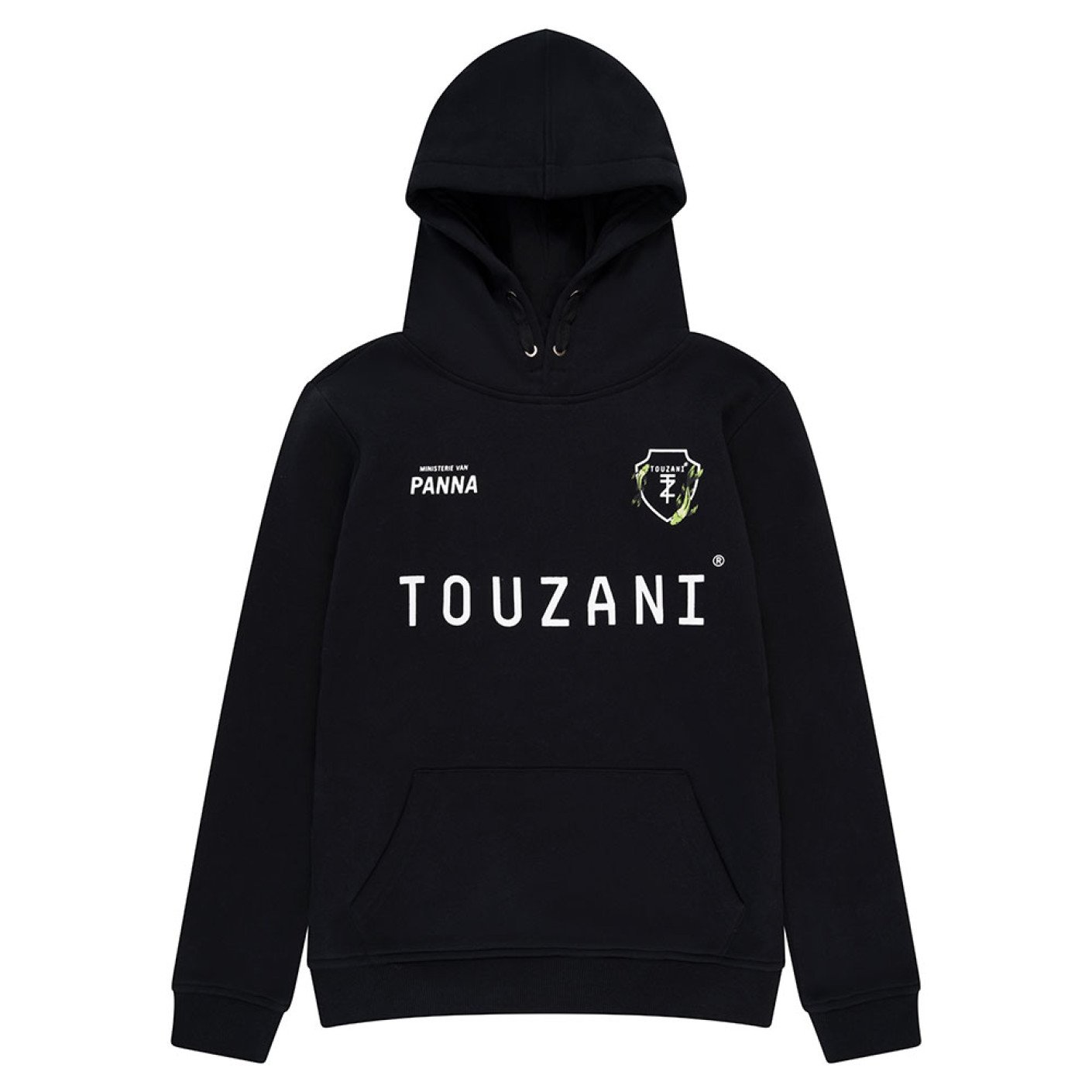 Touzani Gosanke Hoodie Kids Zwart Wit