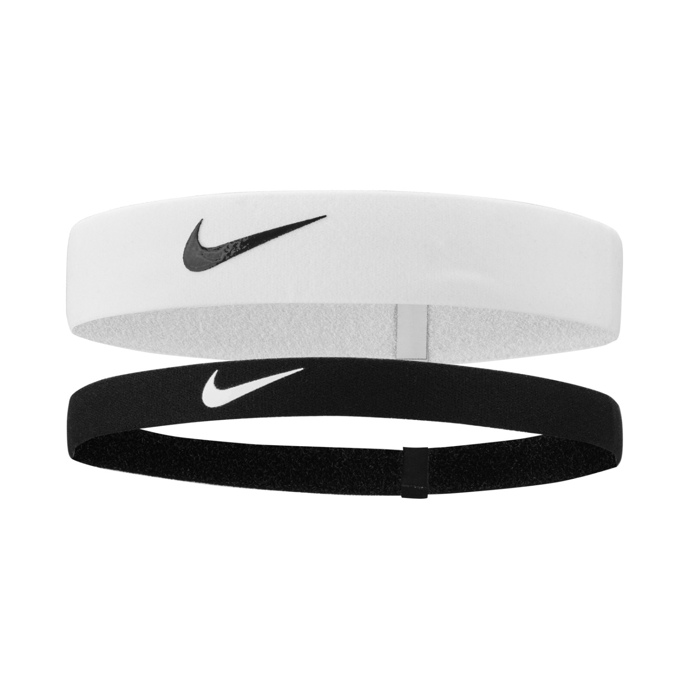 Nike Flex Hoofdbanden 2-Pack Wit Zwart