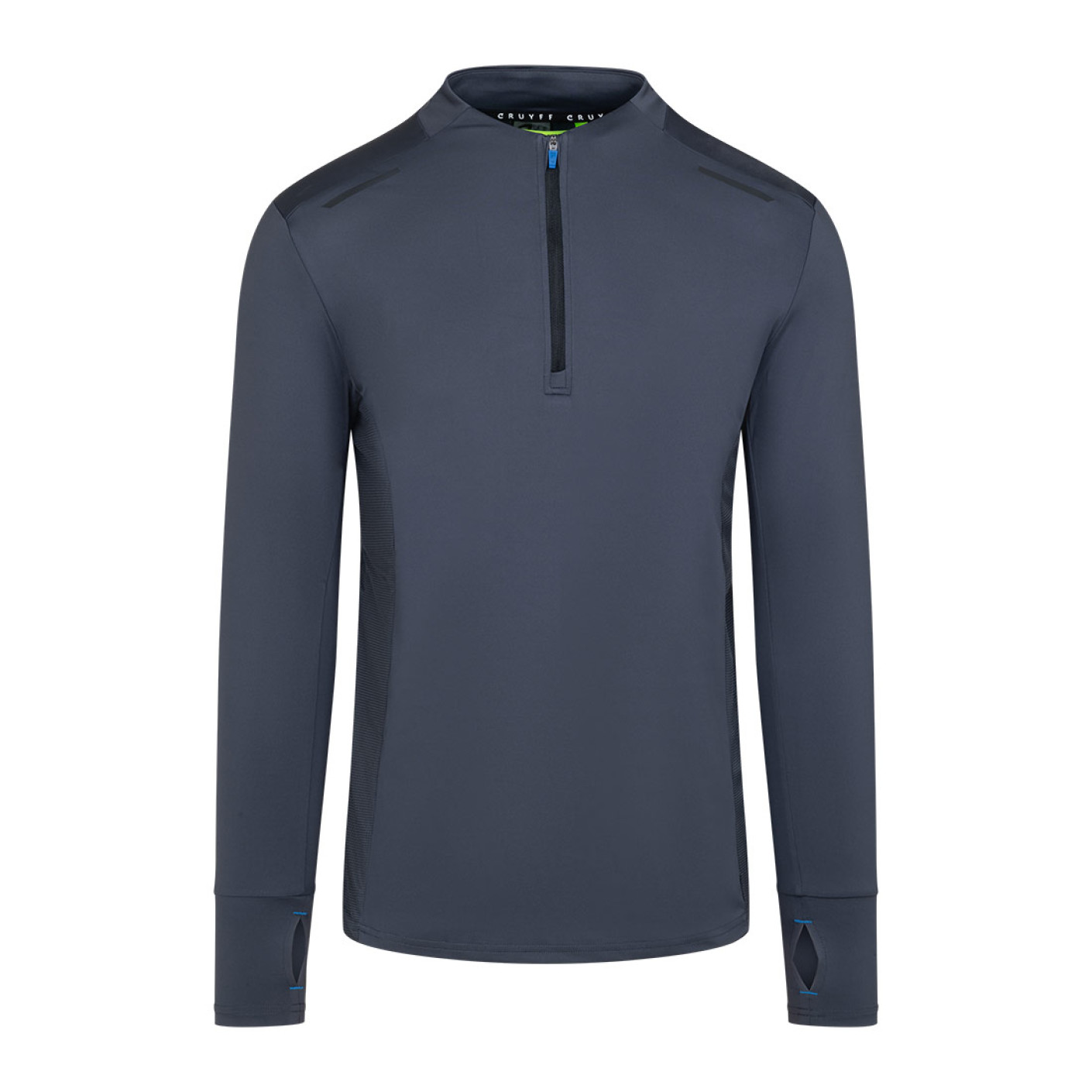 Cruyff Metabolic Trainingstrui 1/4-Zip Donkergrijs