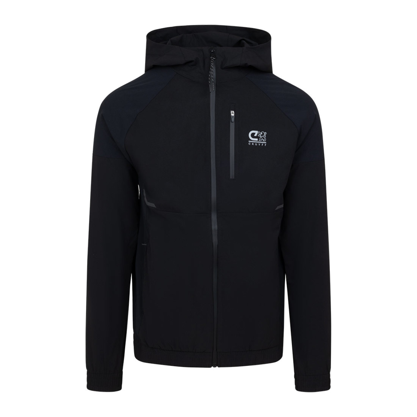 Cruyff Elite Jacket Zwart Zilver