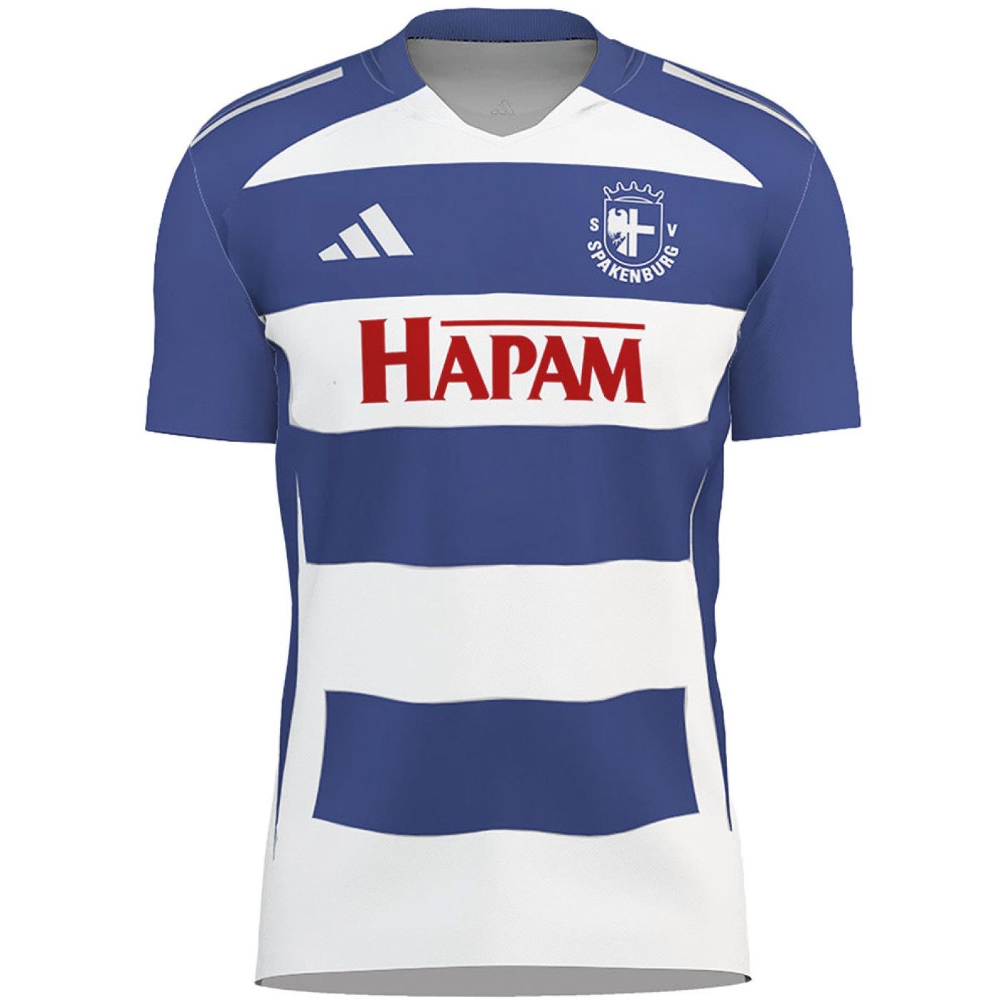 SV Spakenburg Thuisshirt Jeugd Dames Blauw Wit