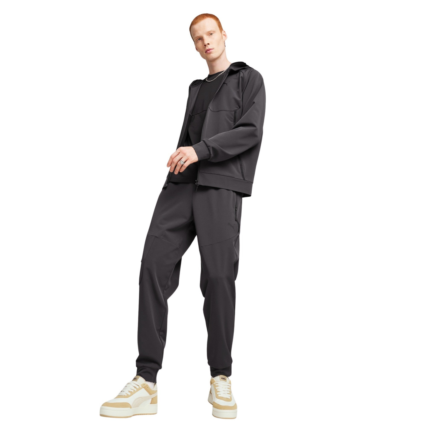 PUMA Pumatech Trainingspak Full-Zip Woven Zwart