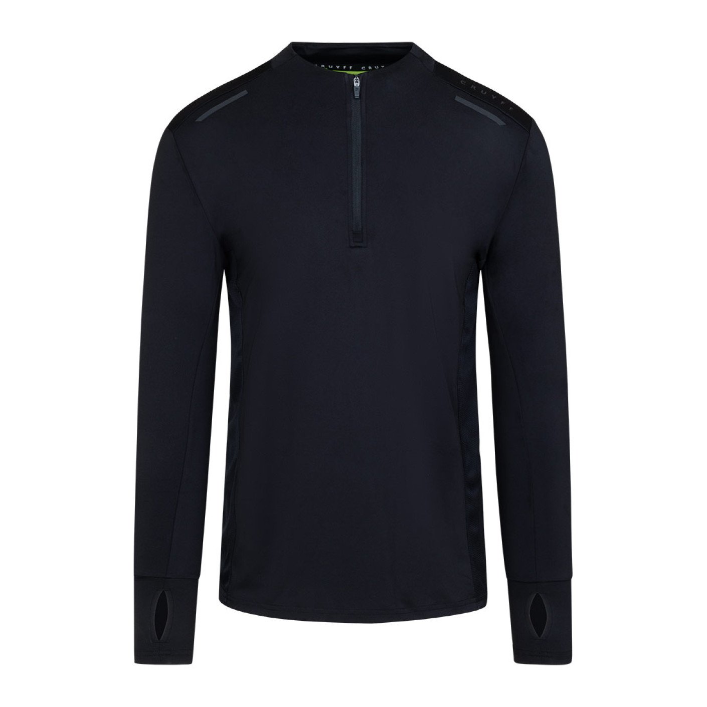 Cruyff Metabolic Trainingstrui 1/4-Zip Kids Zwart